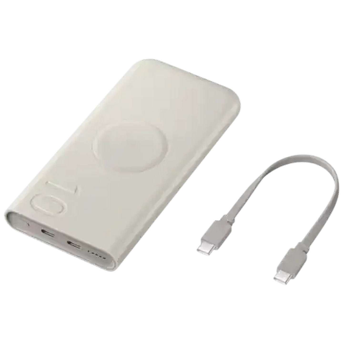 Image of Samsung Beige 10000mAh Wireless Power Bank 25W