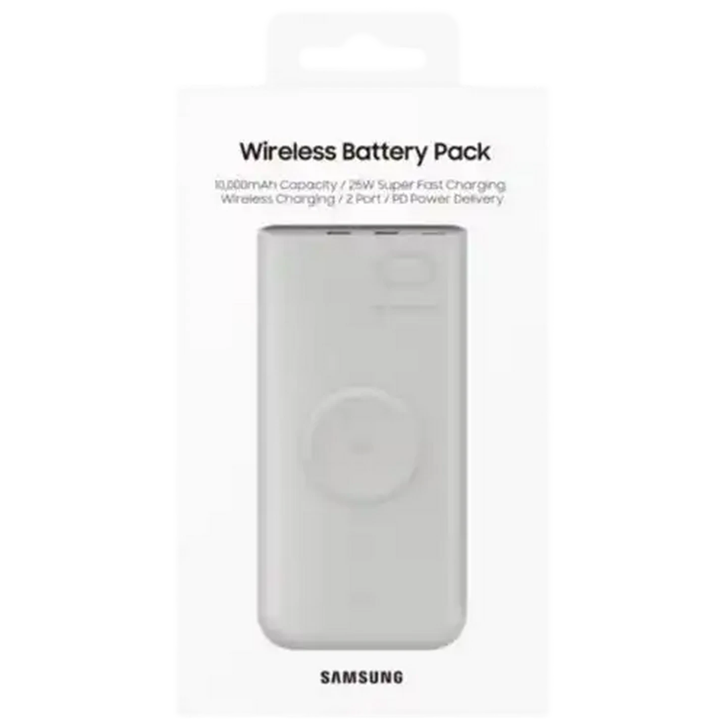 Image of Samsung Beige 10000mAh Wireless Power Bank 25W