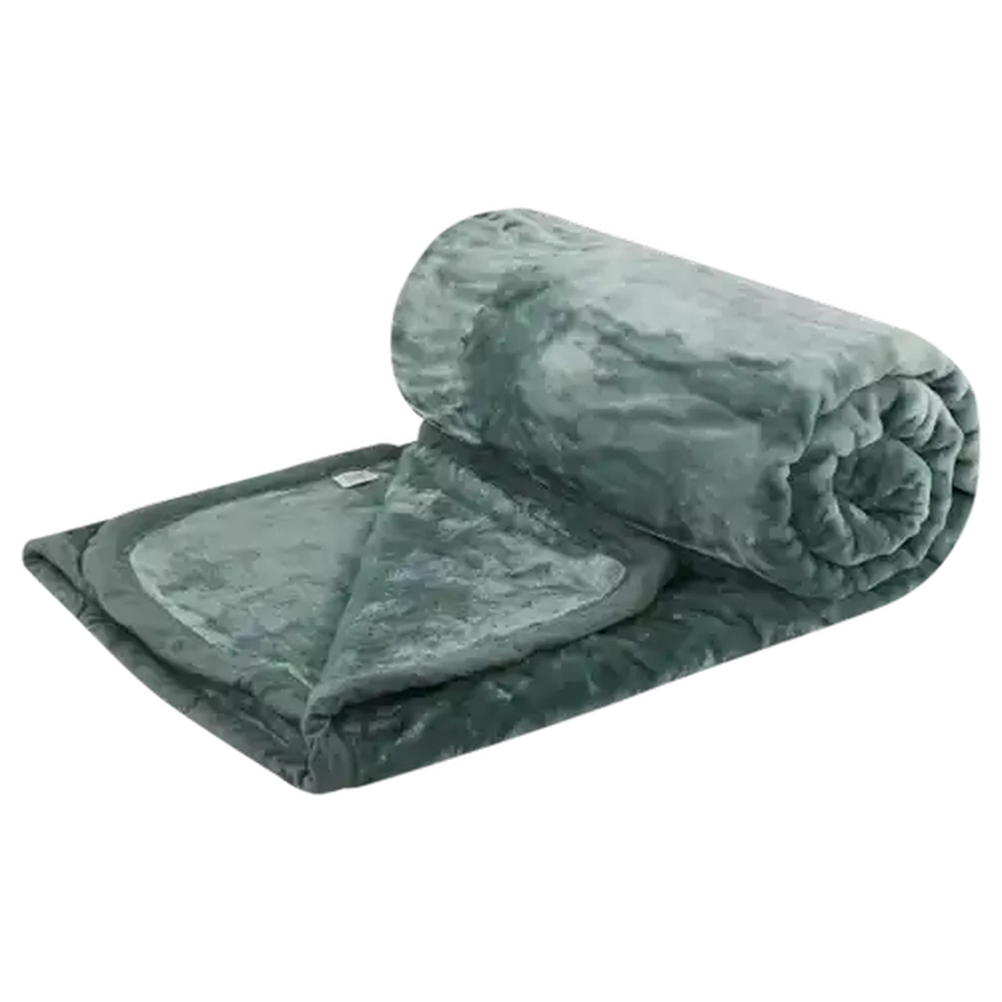Image of Essentials Mink Plush Blanket 200 x 200cm (Colour May Vary)