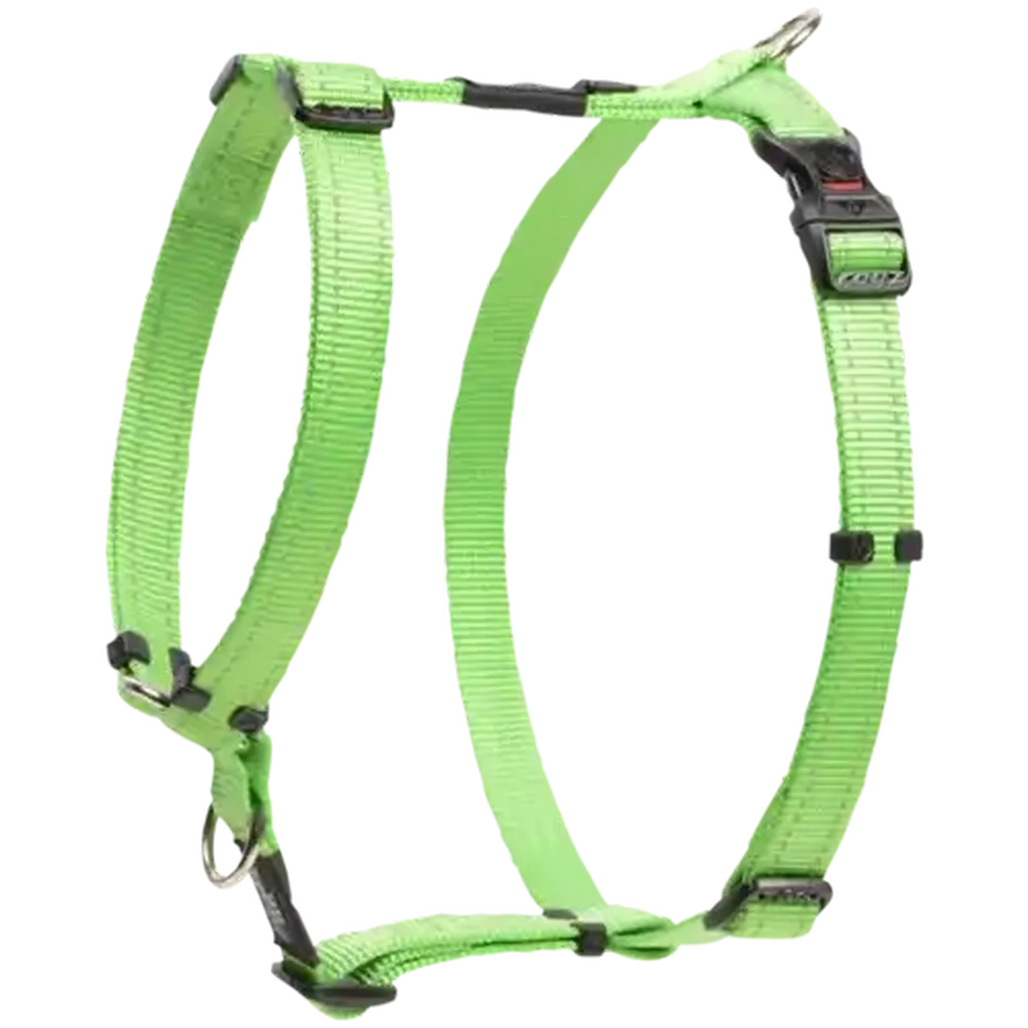 リズギャッベ Checkers Sixty60 | Rogz Large Lime Classic Dog Harness