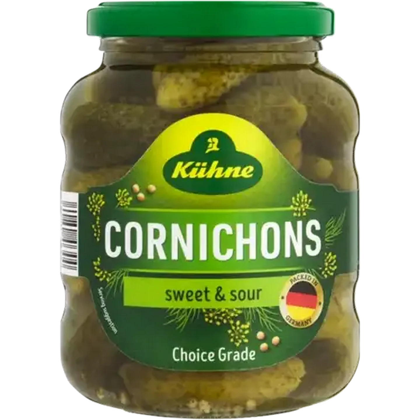 Image of Kühne Sweet & Sour Cornichons 330g