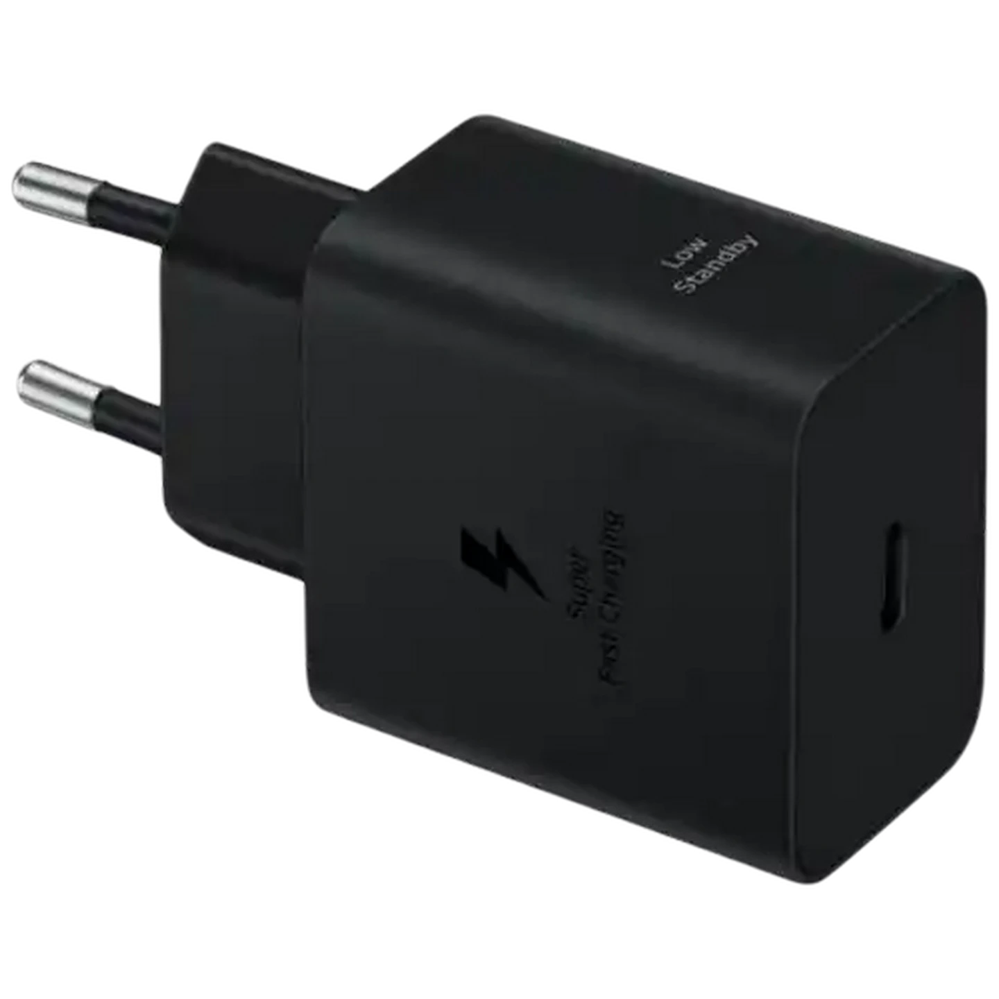 Image of Samsung Black Power Adaptor with Type-C Cable 45W