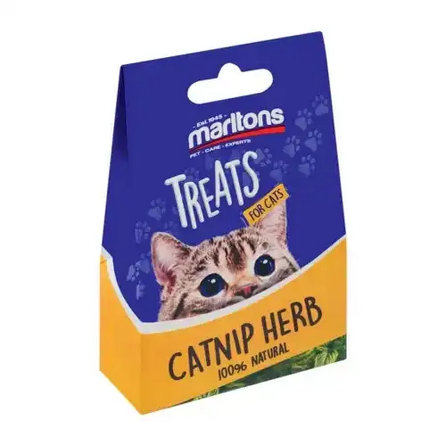 Image of Marltons Catnip Herb Treats For Cats 10g
