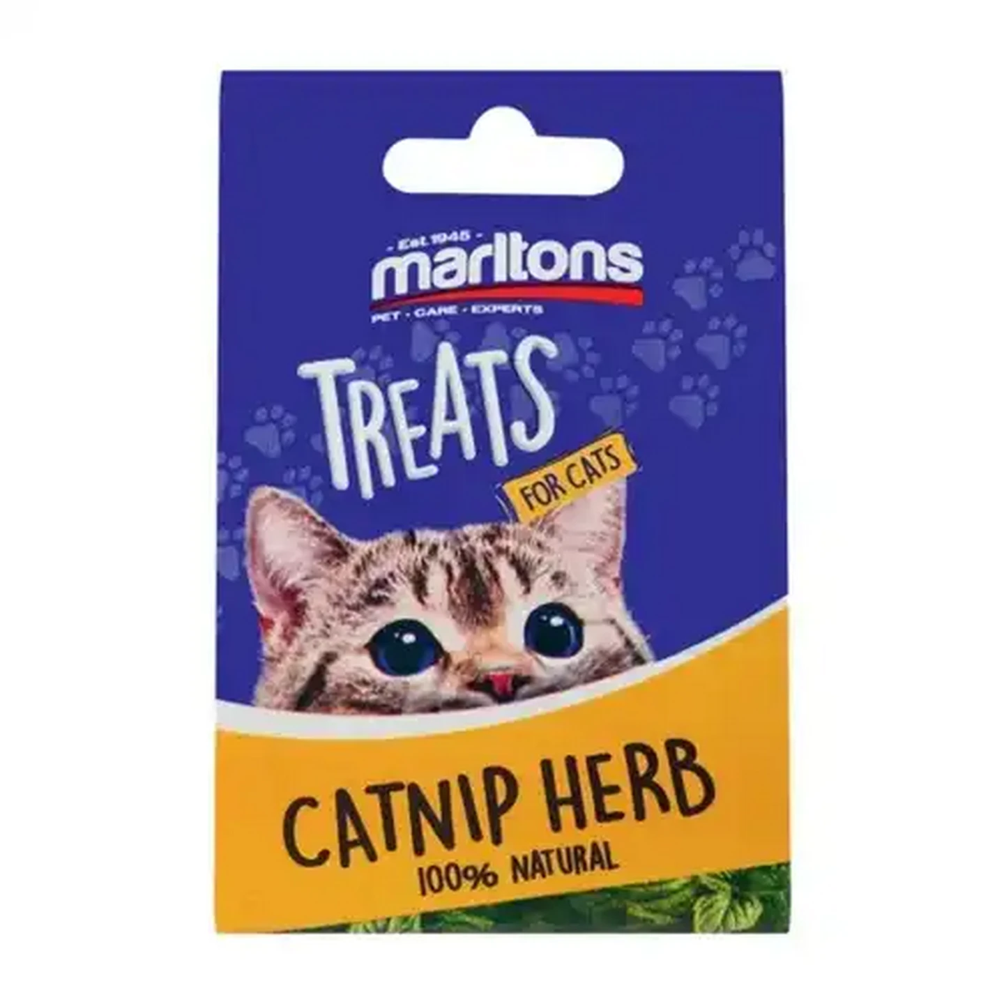 Image of Marltons Catnip Herb Treats For Cats 10g