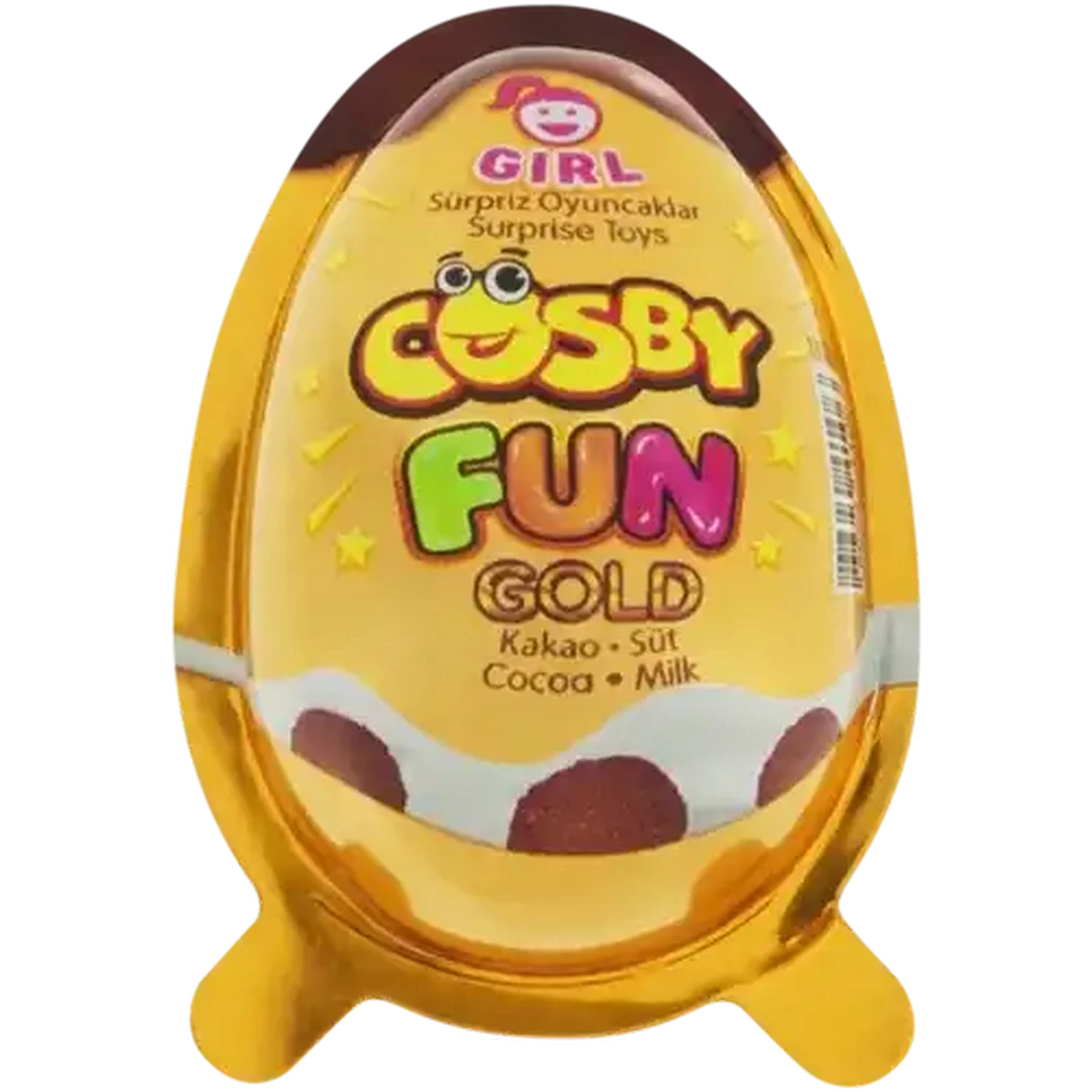 Checkers Sixty60 | Cosby Fun Gold Chocolate Egg with Surprise Toy