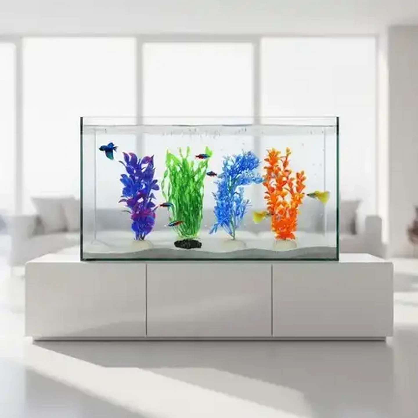 Checkers Sixty60 | Daro Aquarium Plastic Plant 4 Piece