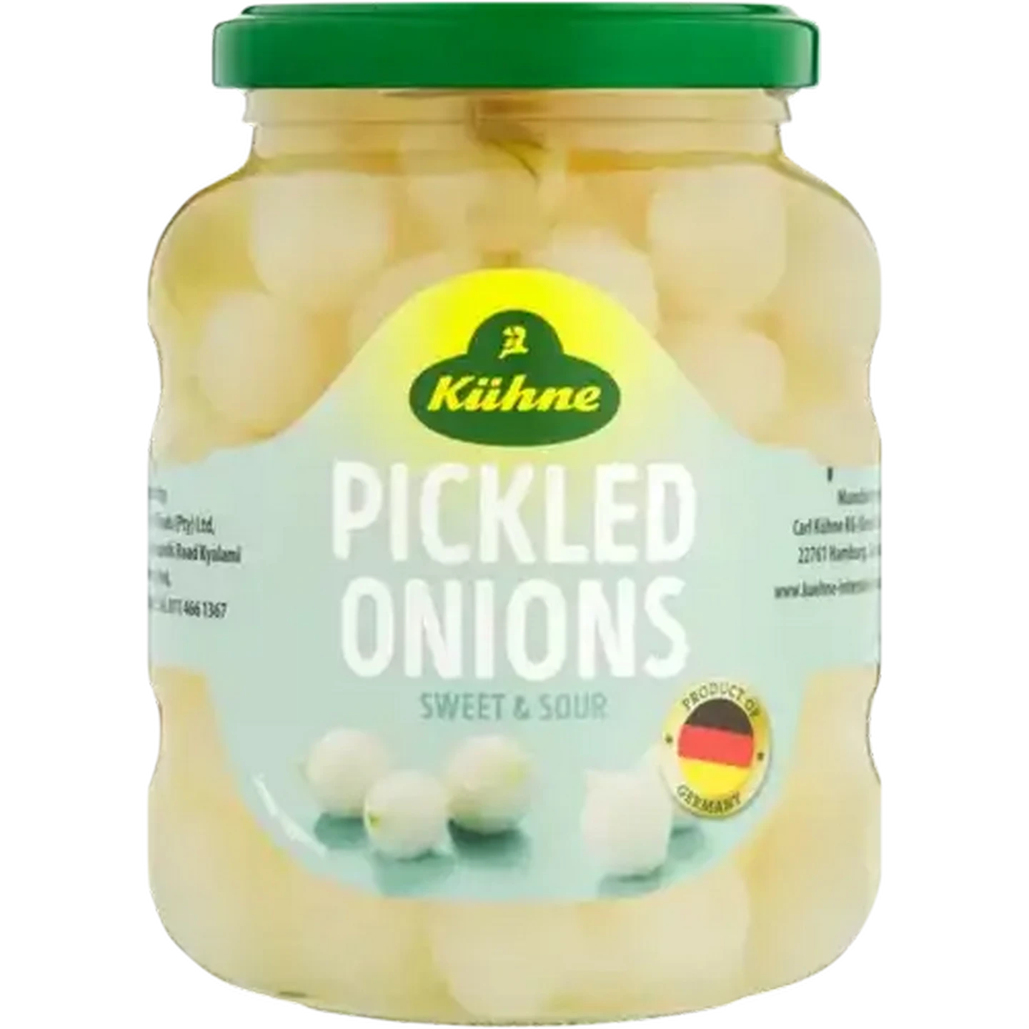 Image of Kühne Sweet & Sour Pickled Onions 330g