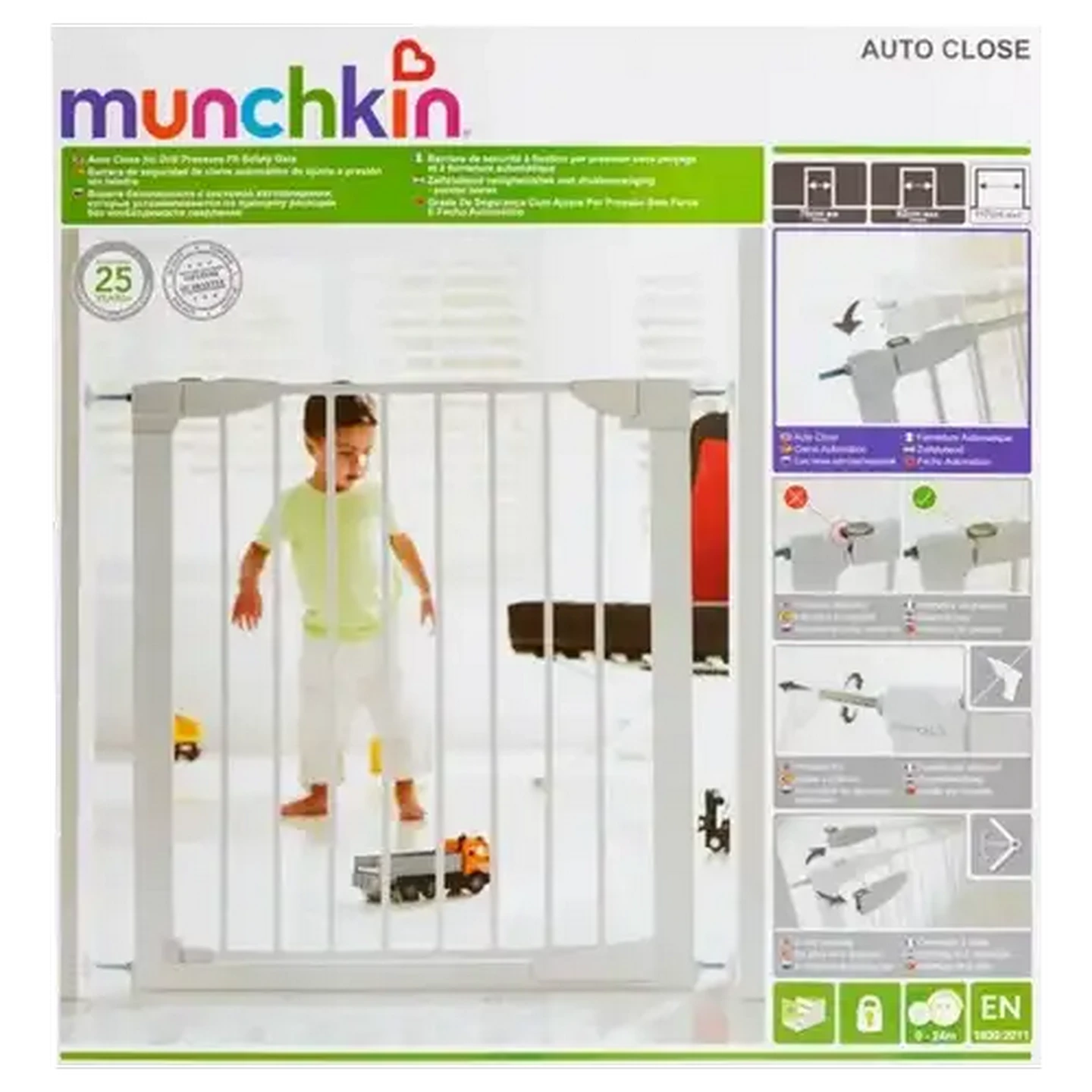 Checkers Sixty60 | Munchkin White Auto Close Safety Gate