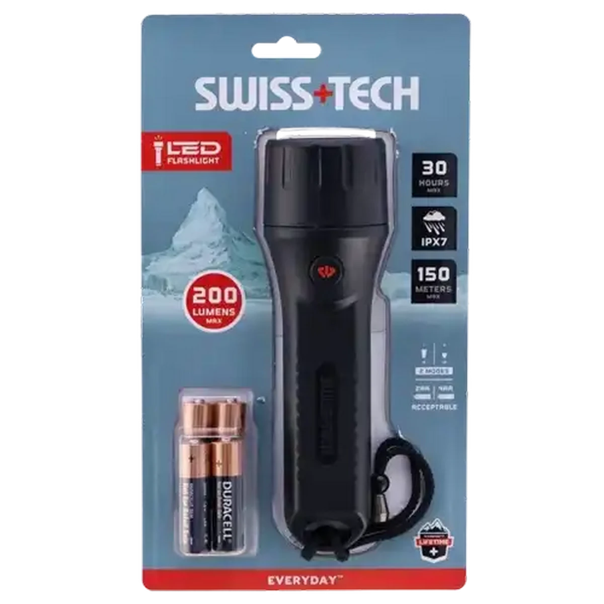 Checkers Sixty60 | SWISS+TECH LED Flashlight 200 Lumens