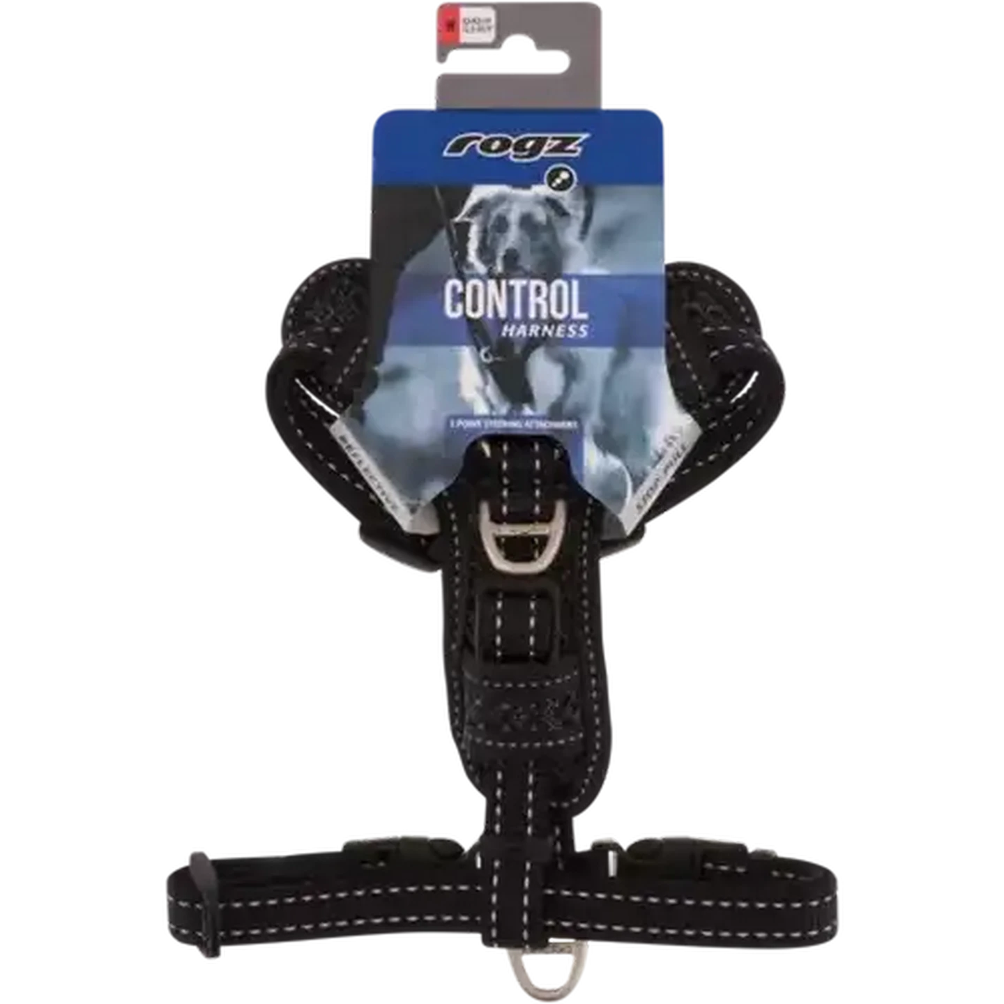 Checkers Sixty60 | Rogz Medium Black Utility Control Dog Harness
