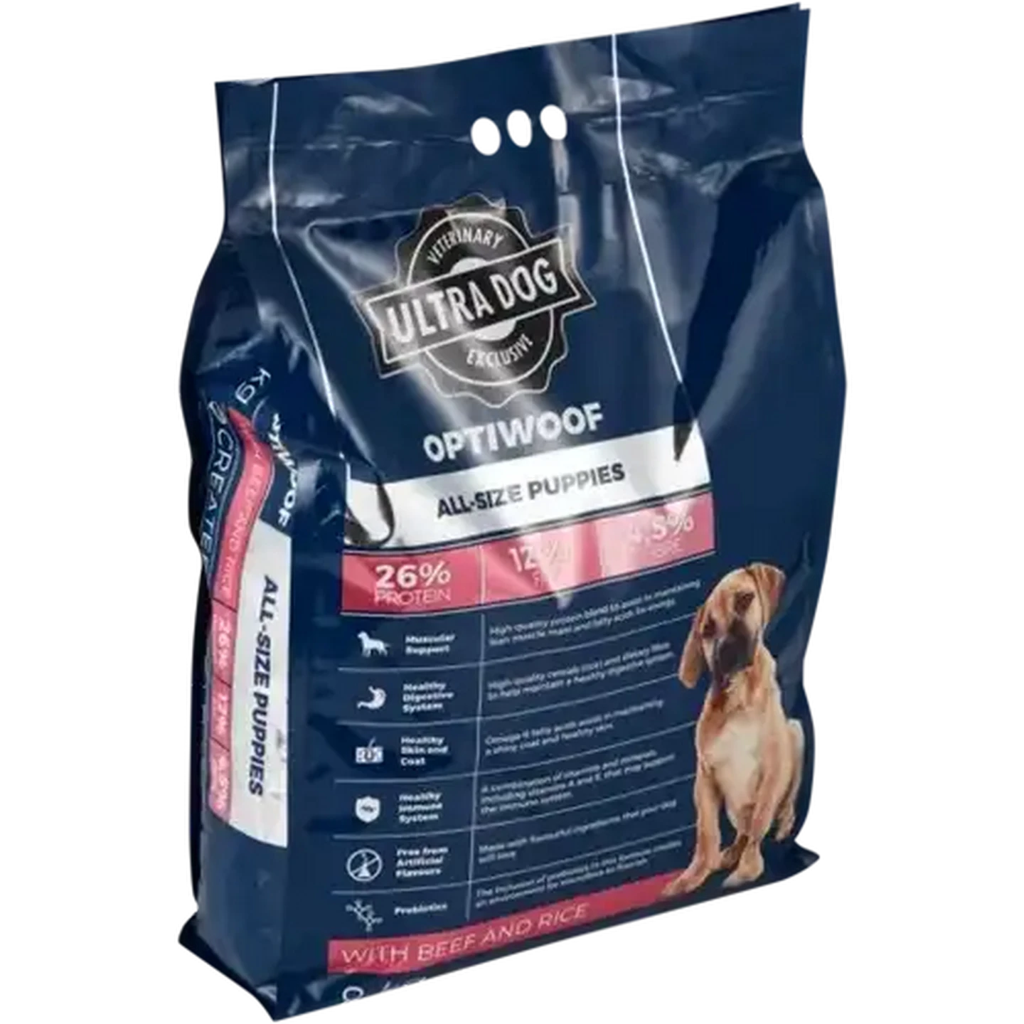 Checkers Sixty60 | Ultra Pet Optiwoof Puppy Food With Beef & Rice 8kg