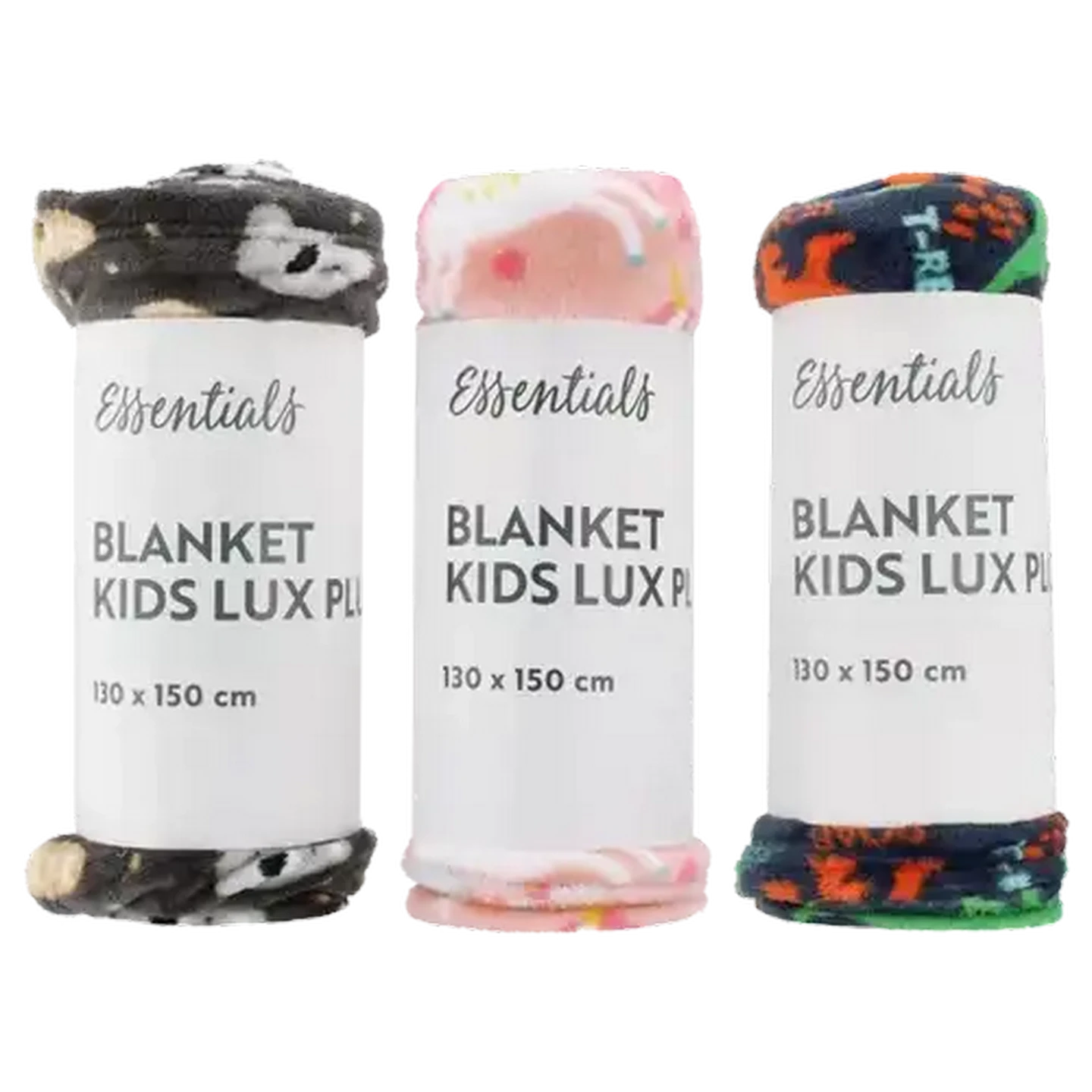 Image of Essentials Luxury Plush Kids Blanket 130 x 150cm (Design May Vary)