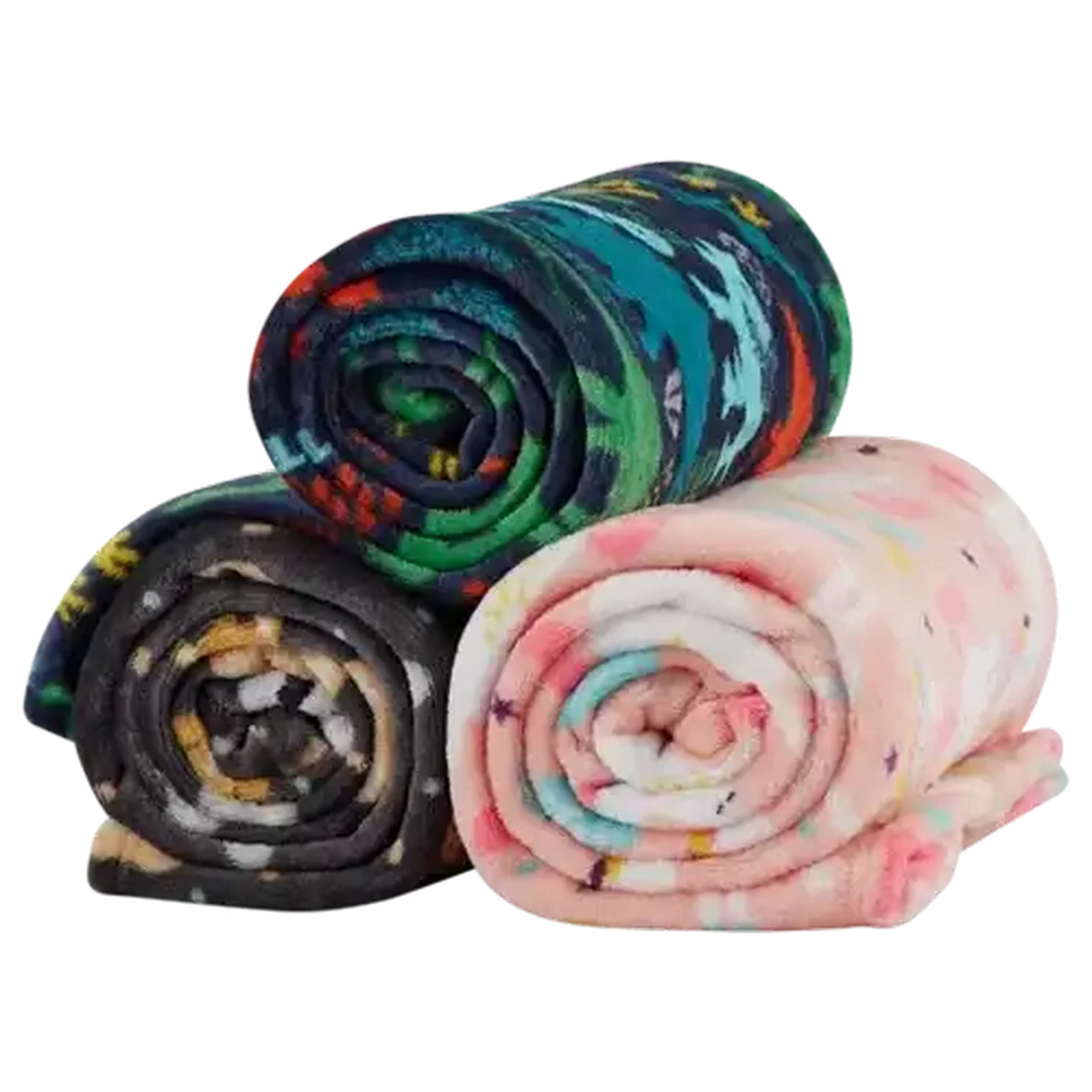 Image of Essentials Luxury Plush Kids Blanket 130 x 150cm (Design May Vary)