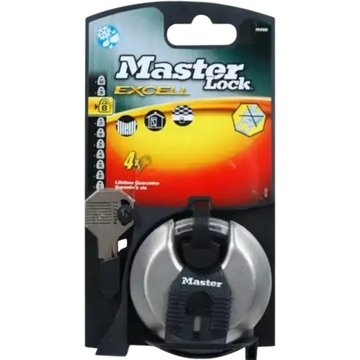 Image of Master Lock Excell Discus Padlock 70mm