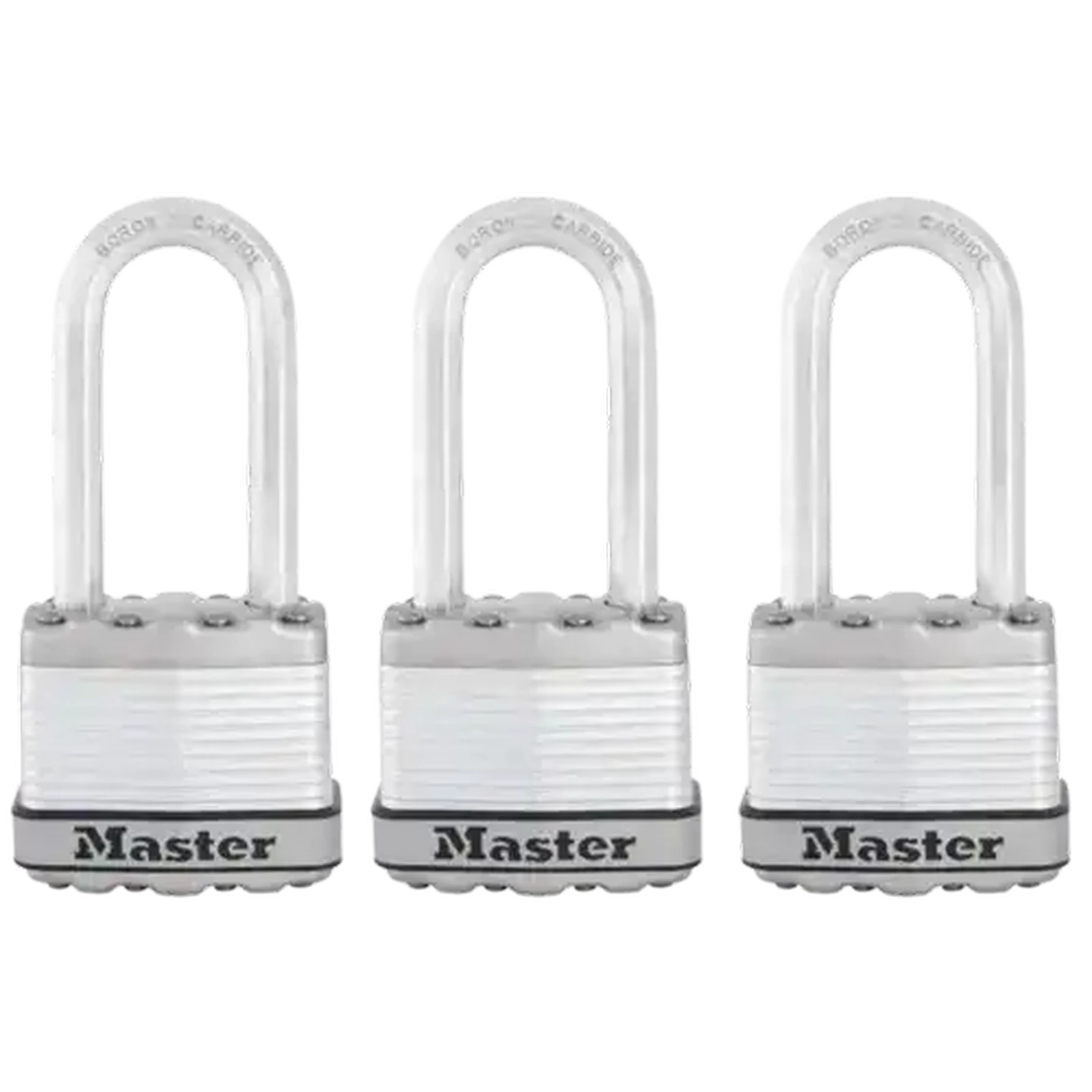Image of Master Lock Excell Laminated Padlock 45mm 3 Pack