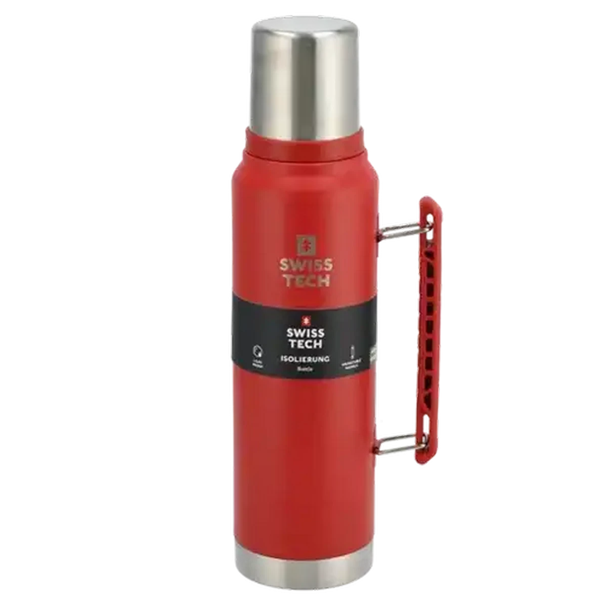 Checkers Sixty60 | SWISS+TECH Red Double Wall Flask Bottle 1182ml