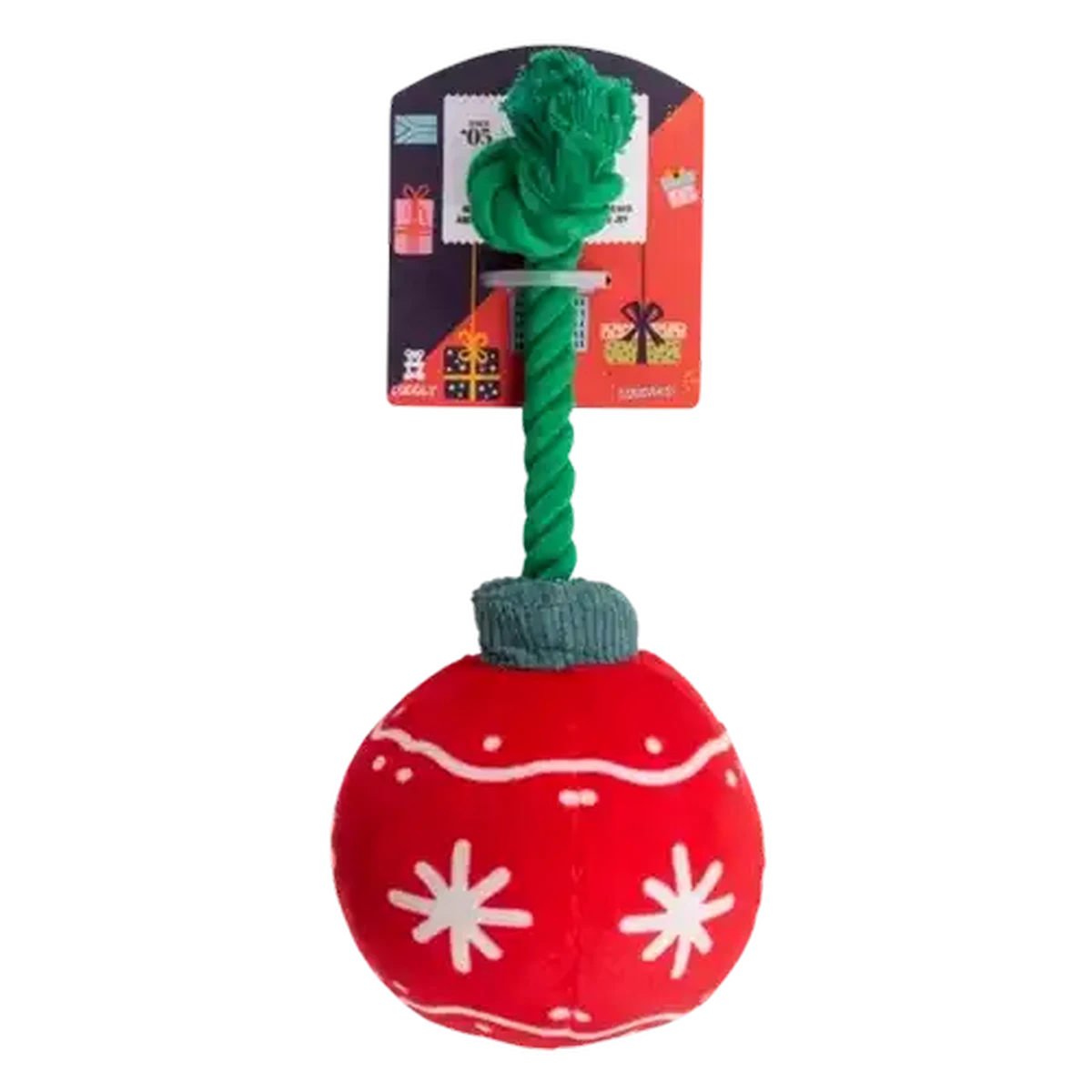 【J様ご確認】アンリ人形ANRI 10㎝✰⋆ 【Christmas Puppy】 Checkers Sixty60 | Dog's Life Festive Red Ornament Dog Toy
