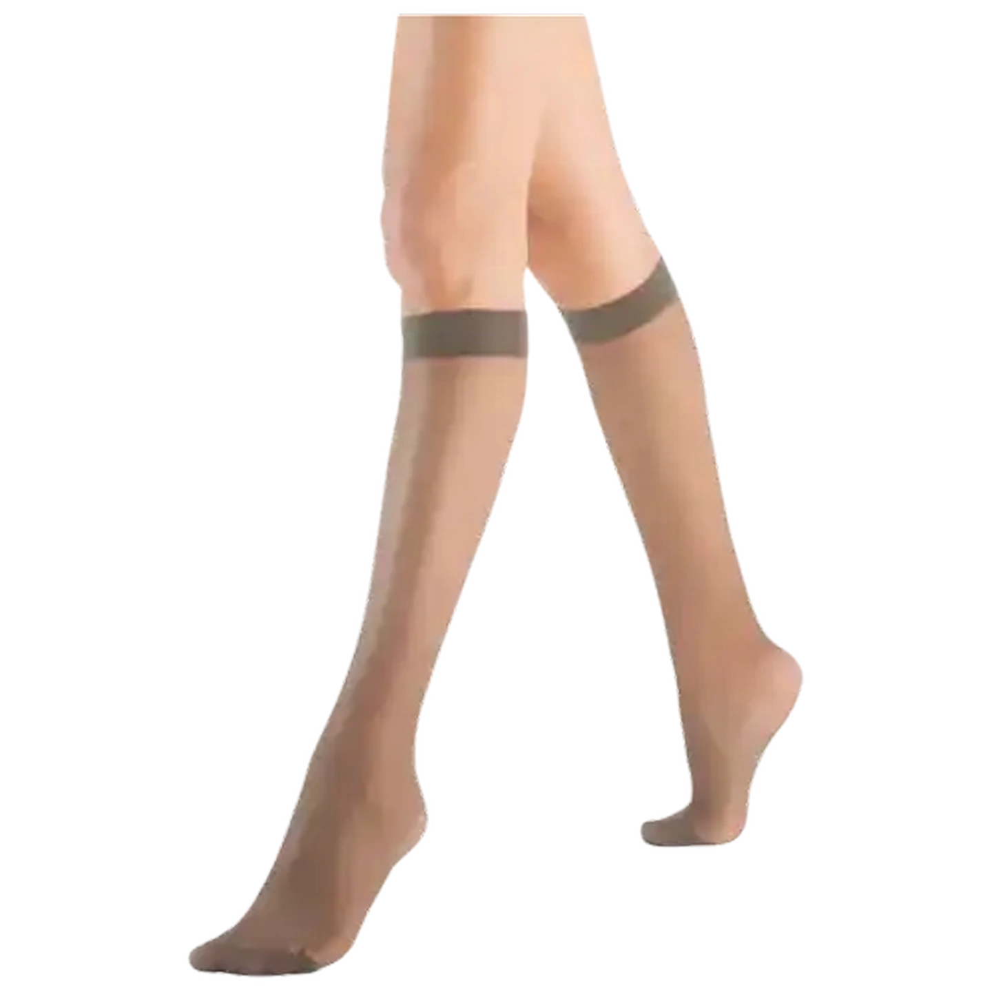 Image of Mikado Mexican Silver Extra Sheer Knee Highs