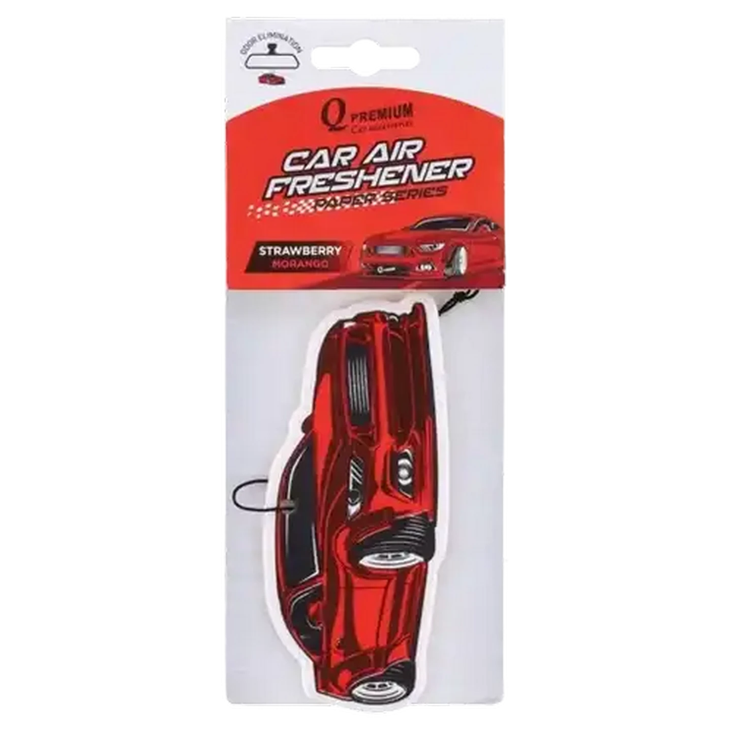 Image of Q Premium Strawberry Car Air Freshener
