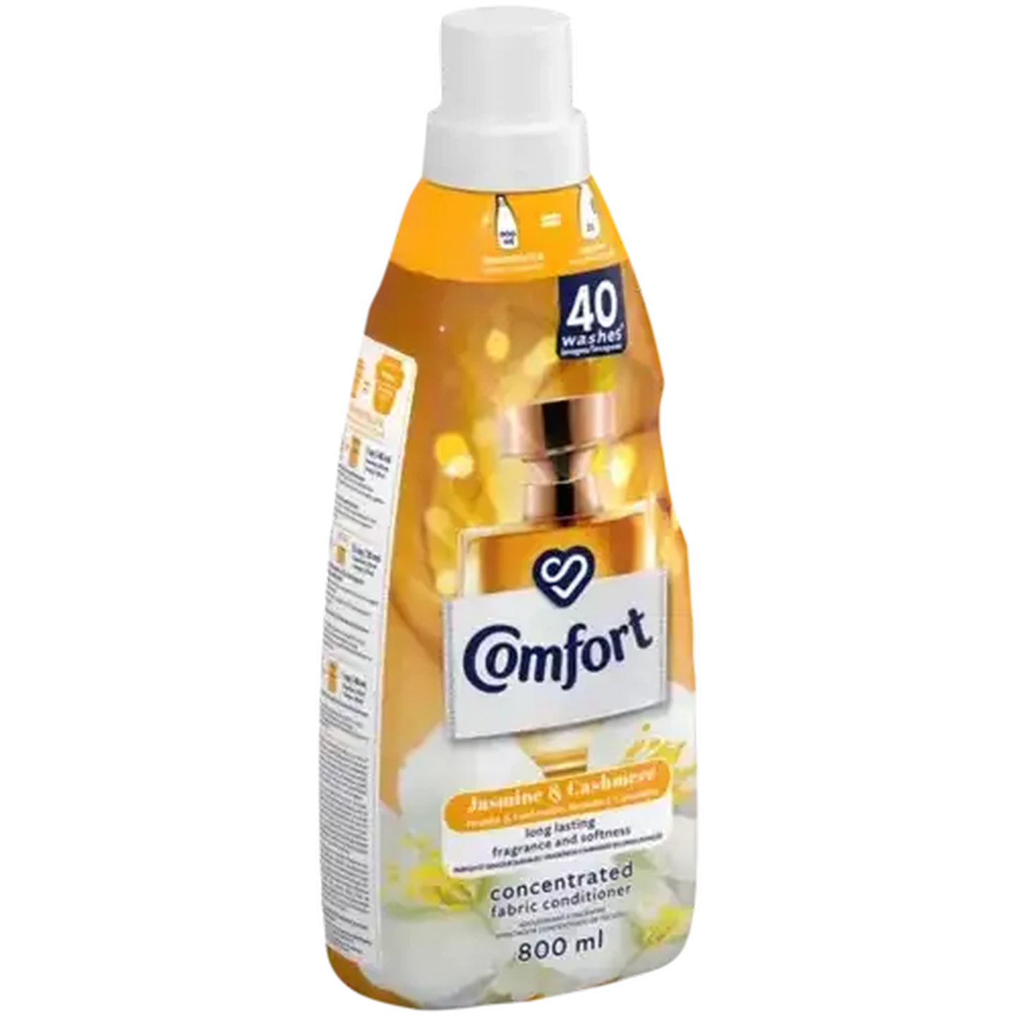 Image of Comfort Jasmine & Cashmere Concentrated Fabric Conditioner 800ml