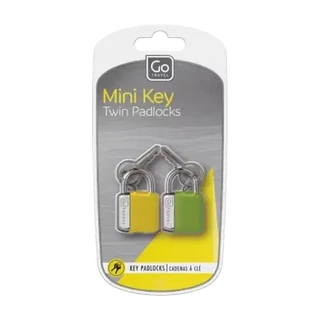 Checkers Sixty60 | Go Travel Blue And Orange Mini Key Twin Padlocks