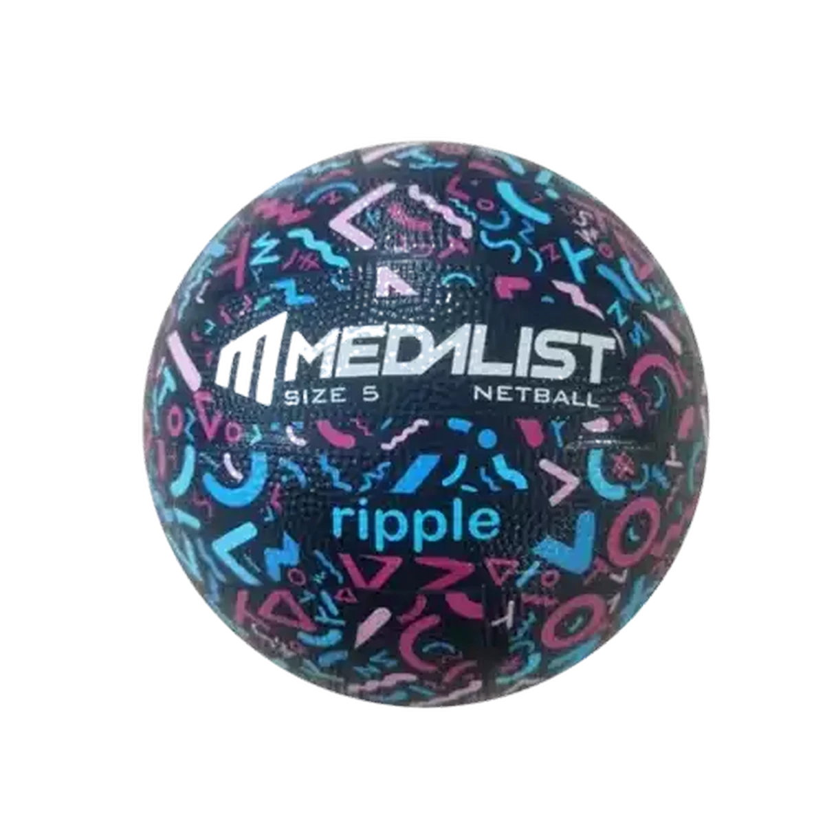 Checkers Sixty60 | Medalist Ripple Pink/Blue Netball Size 5