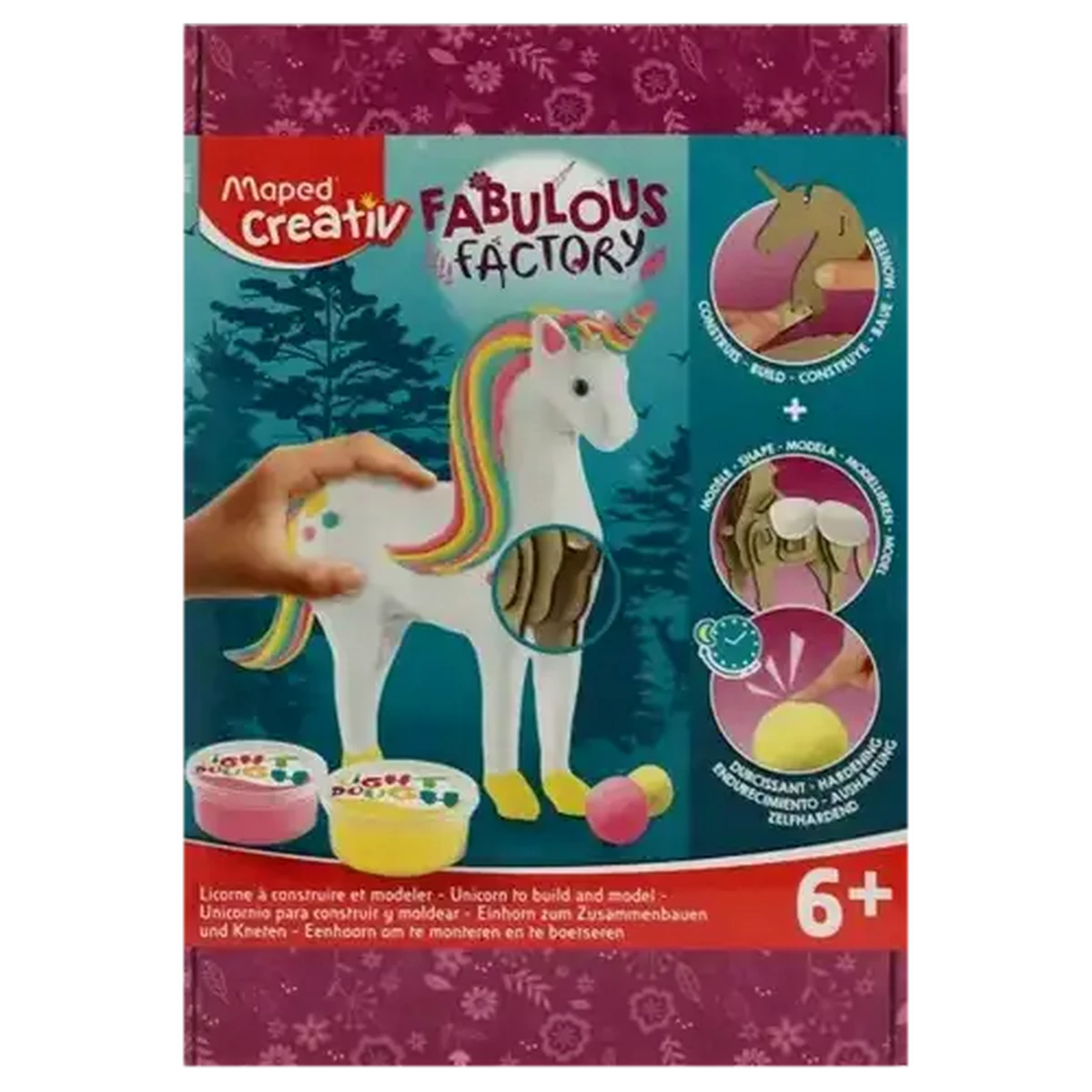 CLAY BEAUTY いろいろ８個まとめ売り Checkers Sixty60 | Maped Unicorn Clay Model Animal Factory