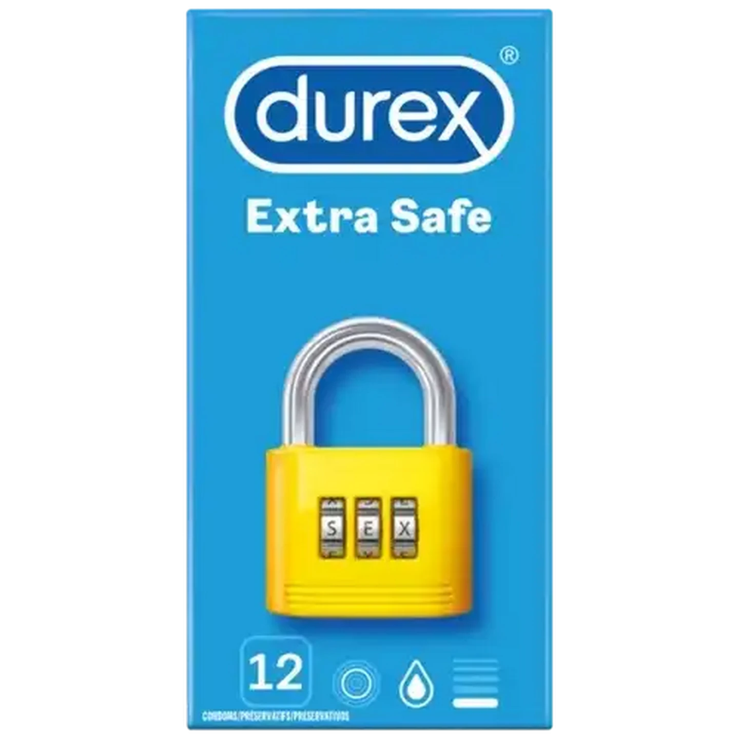 Image of Durex Extra Safe Condoms 12 Pack