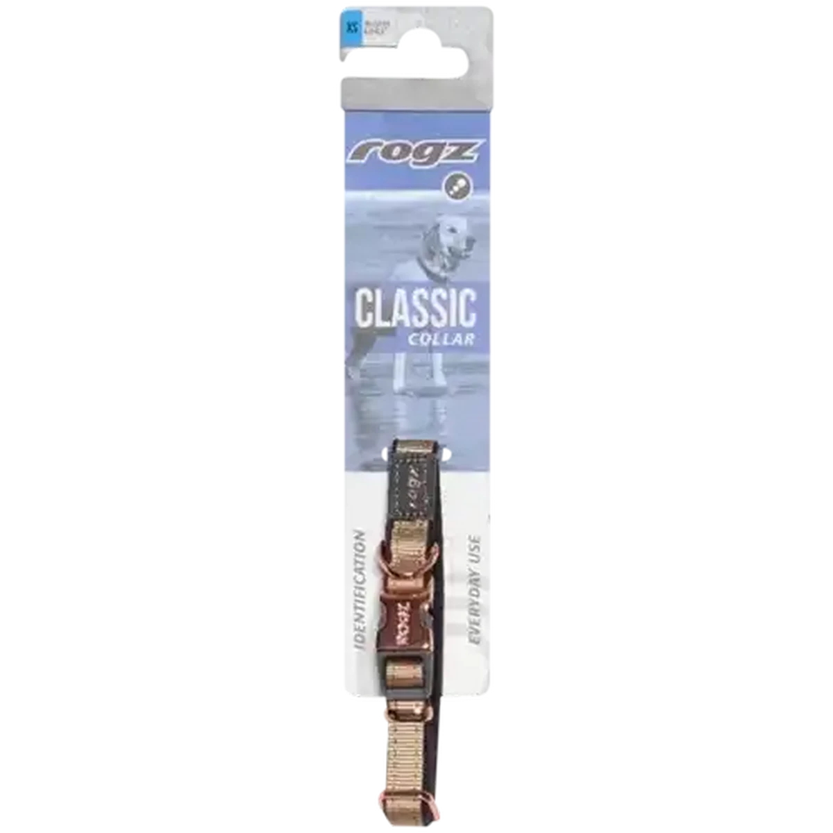 Checkers Sixty60 | Rogz Extra Small Gold Rush Urban Classic Dog Collar