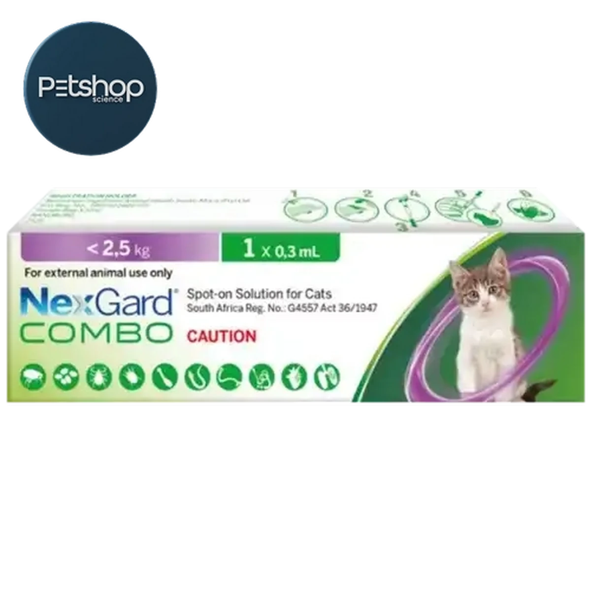 Checkers Sixty60 | NexGard Tick & Flea Combo Applicator For Small