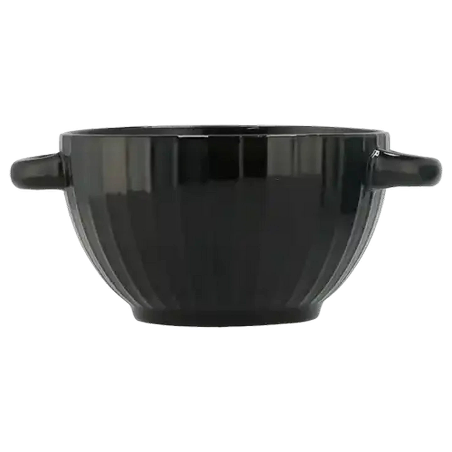 Image of Amber Rib Soup Bowl 650ml (Colour May Vary)