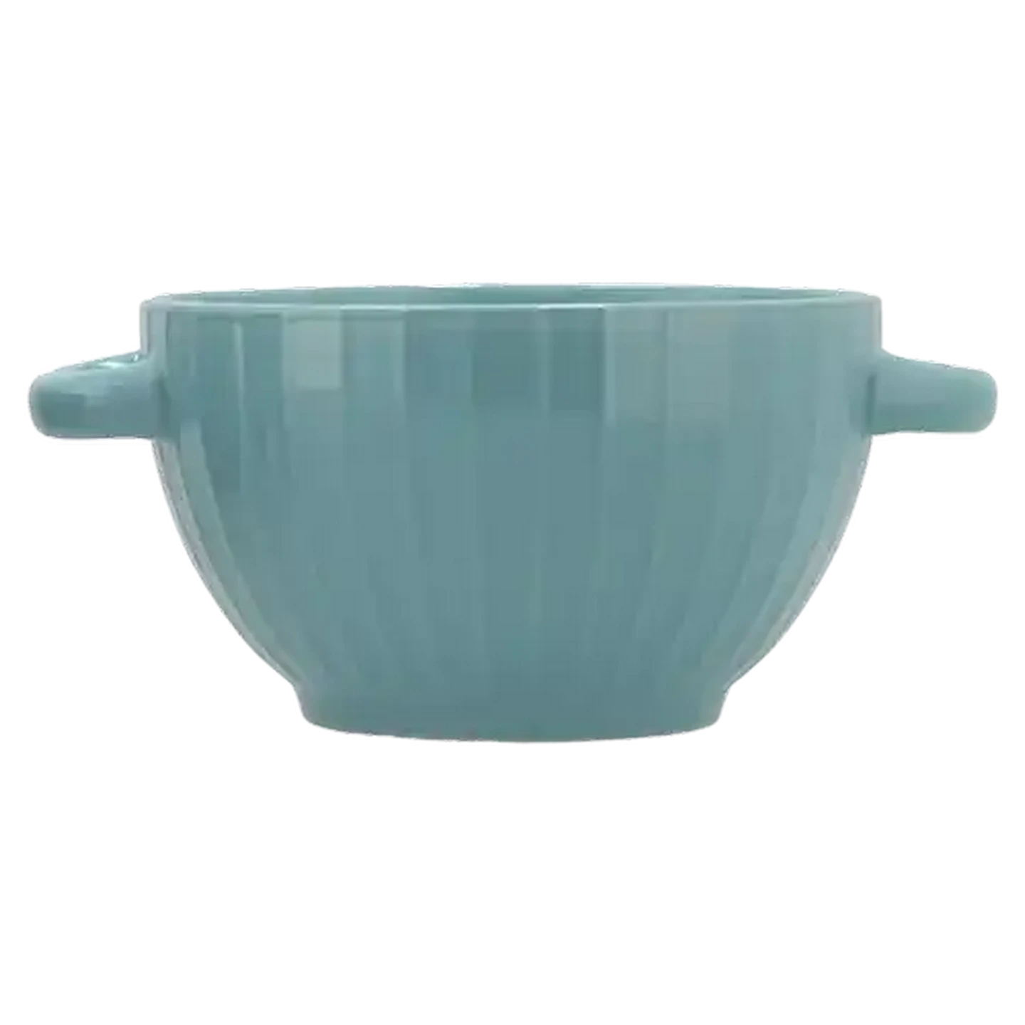 Image of Amber Rib Soup Bowl 650ml (Colour May Vary)