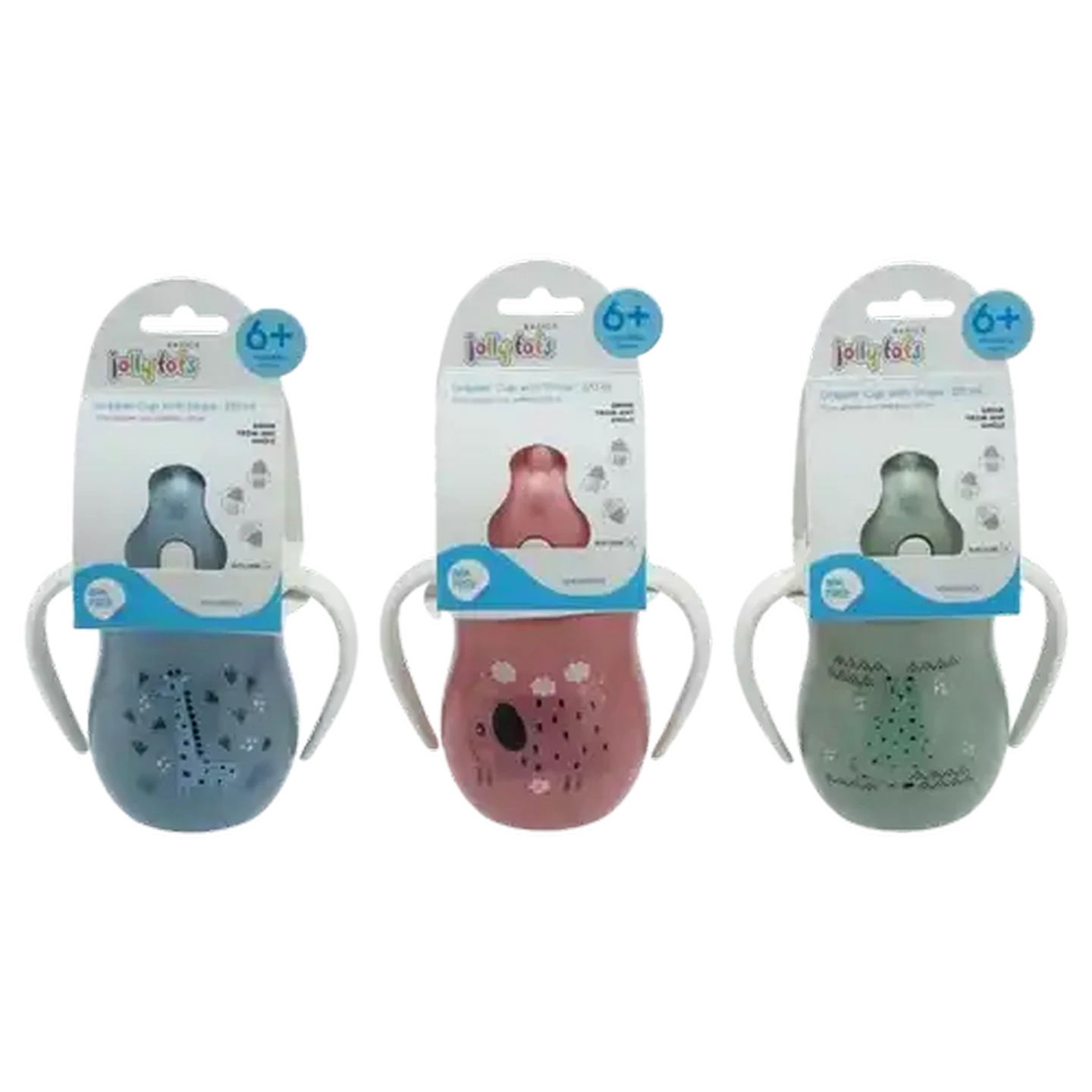 Image of Jolly Tots Gripper Cup with Straw 270ml (Design May Vary)