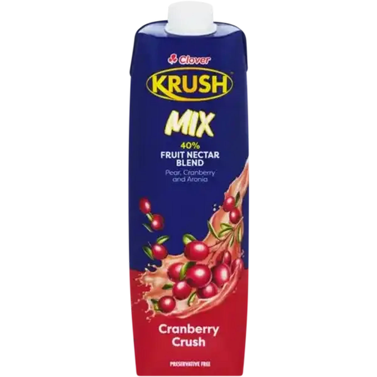 Shoprite ZA | Krush Cranberry Crush Mix 40% Fruit Nectar Blend 1L