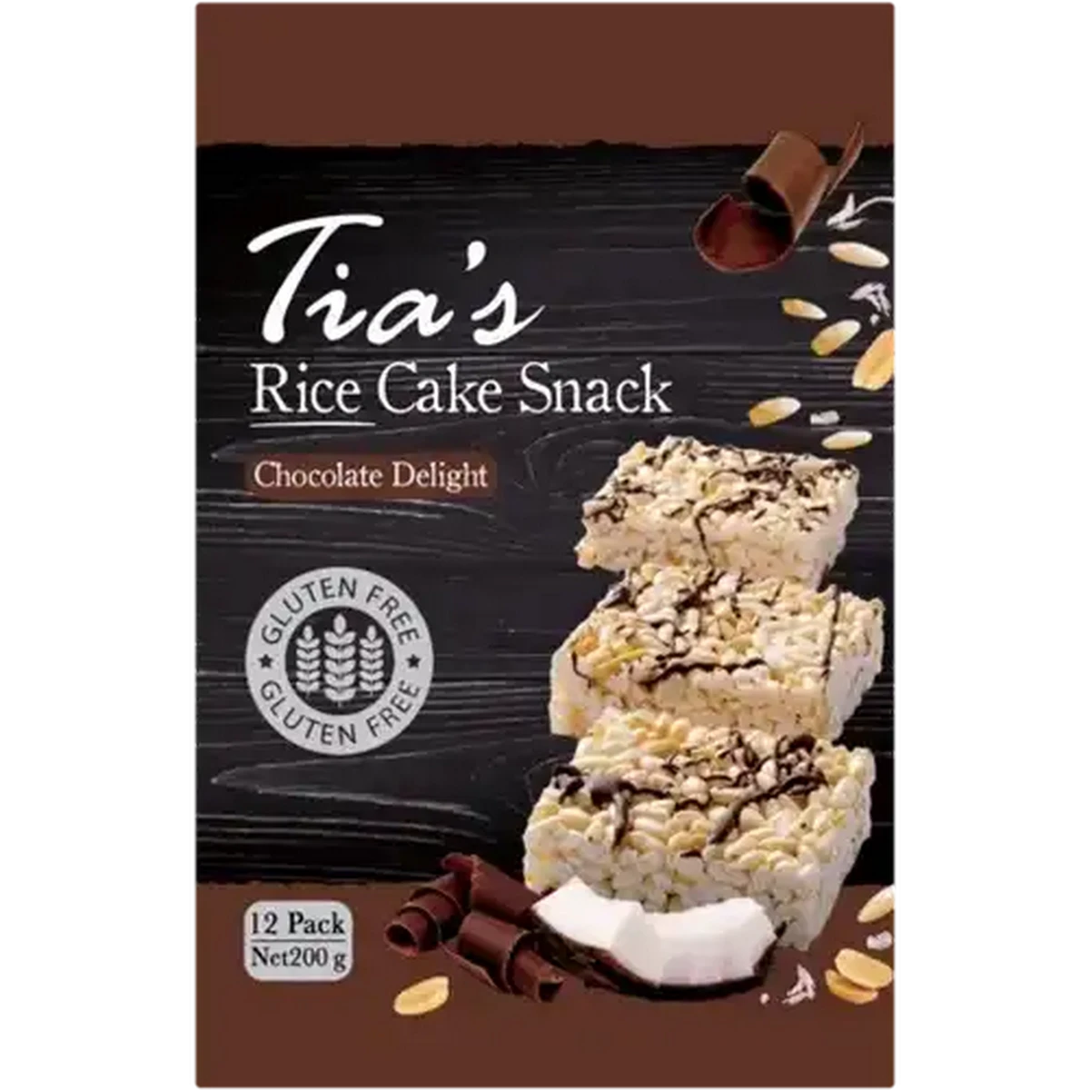 Checkers Sixty60 | Tia's Chocolate Delight Rice Cake Snack 12 Pack