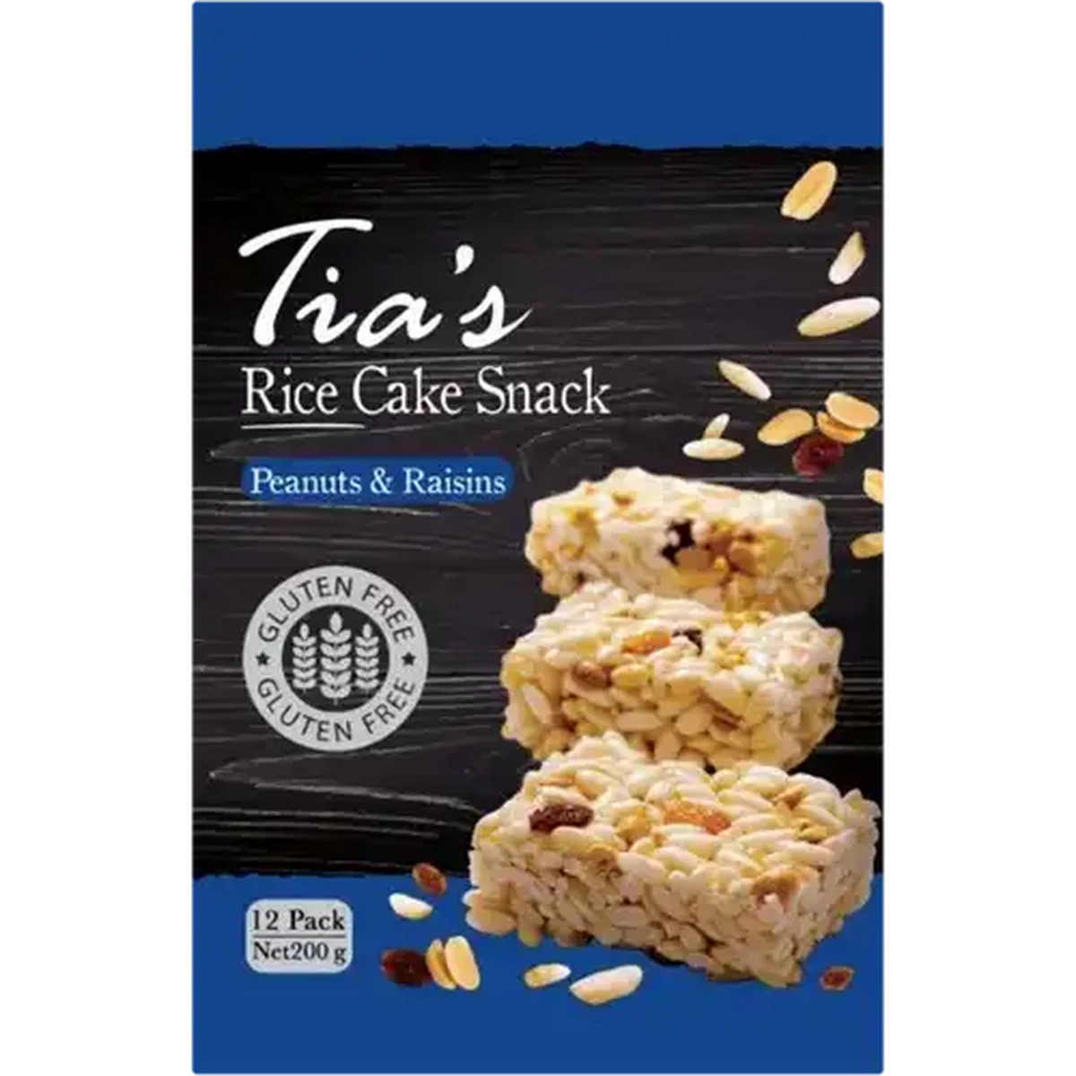 Checkers Sixty60 | Tia's Peanuts & Raisins Rice Cake Snack 12 Pack