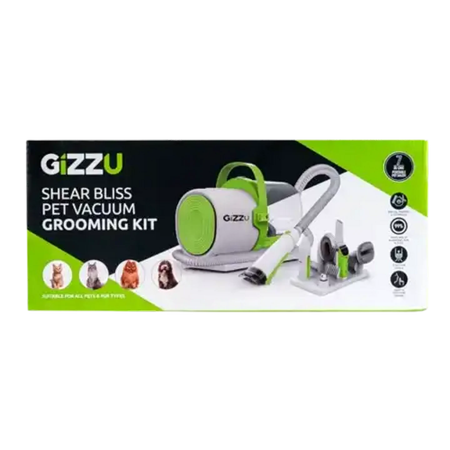Checkers Sixty60 | Gizzu Shear Bliss Pet Vacuum Grooming Kit