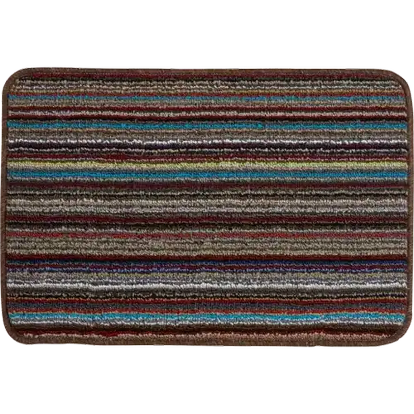 Image of Waltex Candy Striped Rug 48 x 70cm