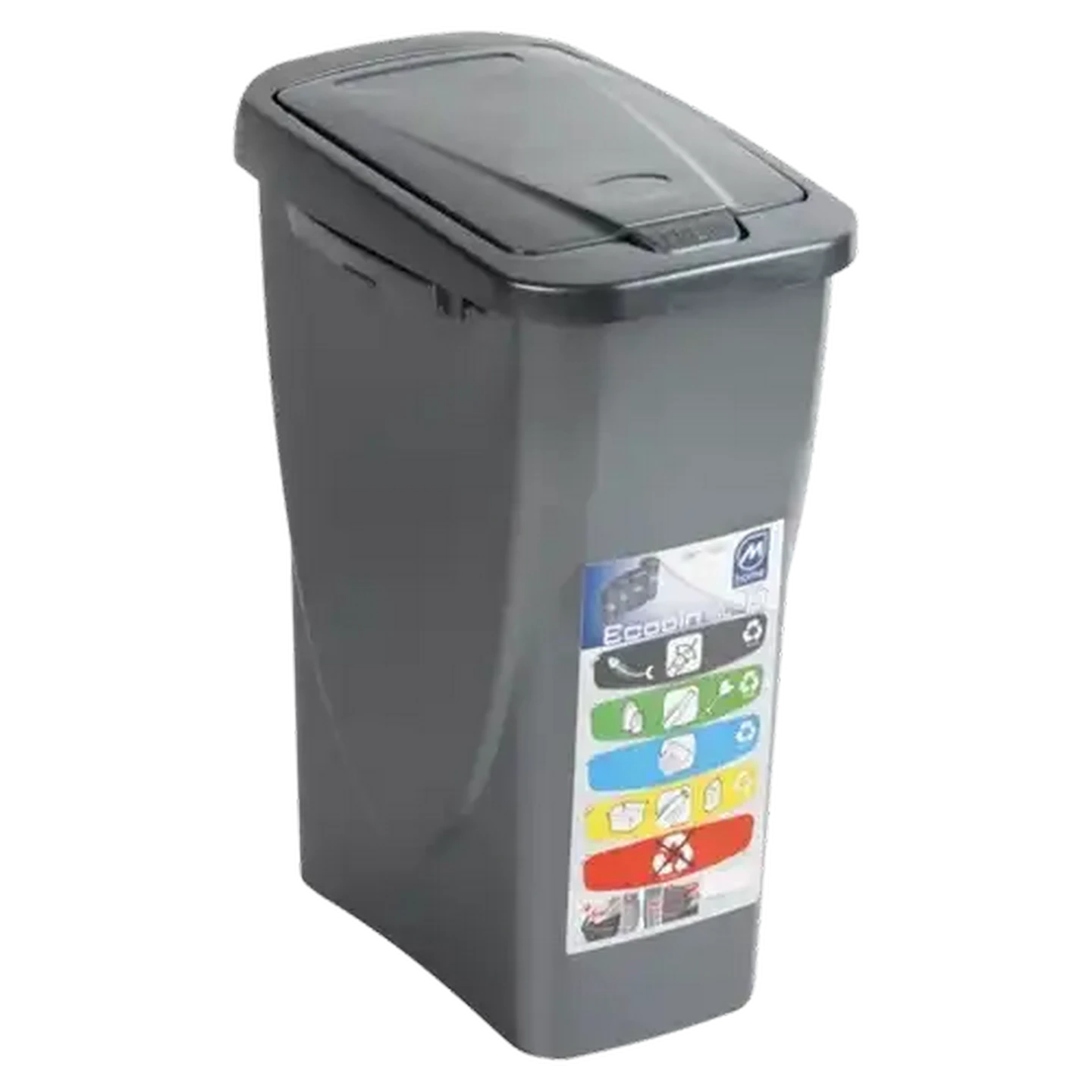 Image of M-Home Connect & Press Toilet Bin 15L