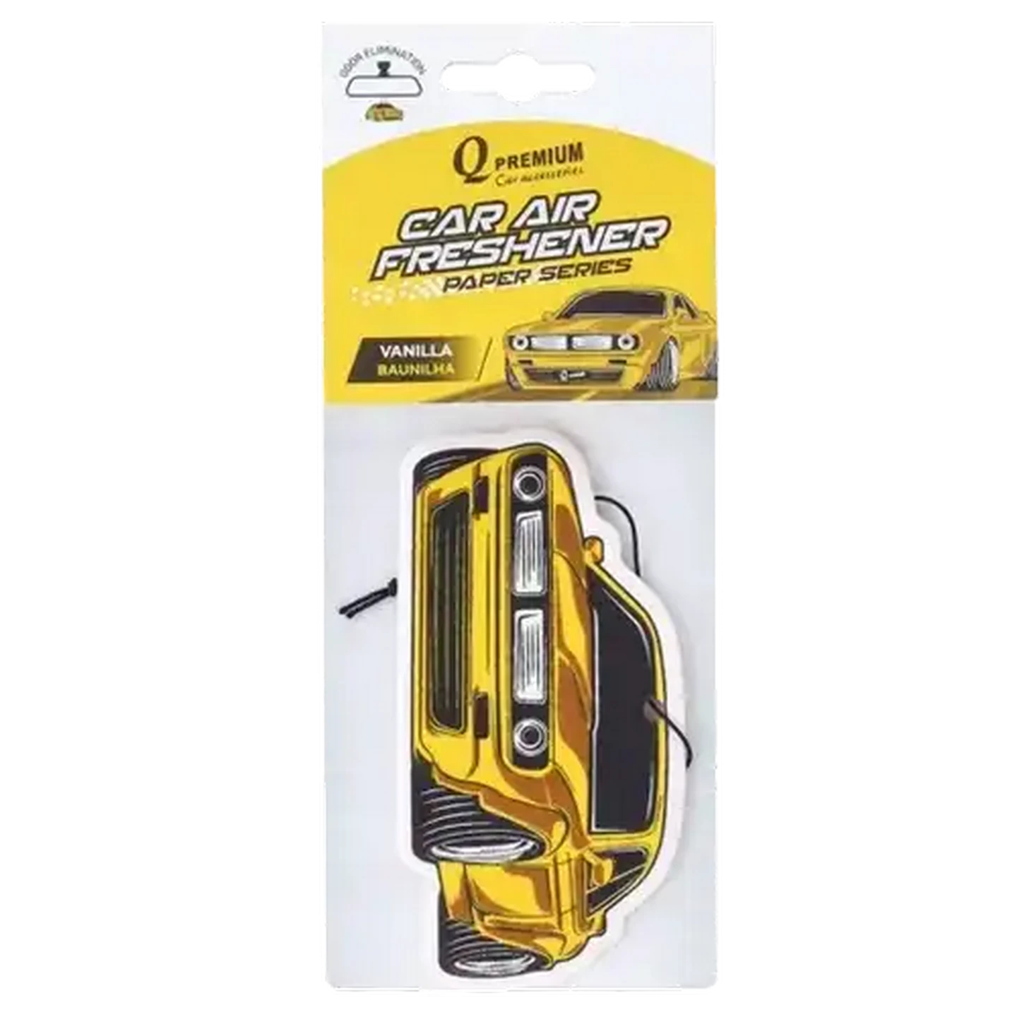 Image of Q Premium Car Air Freshener Vanilla