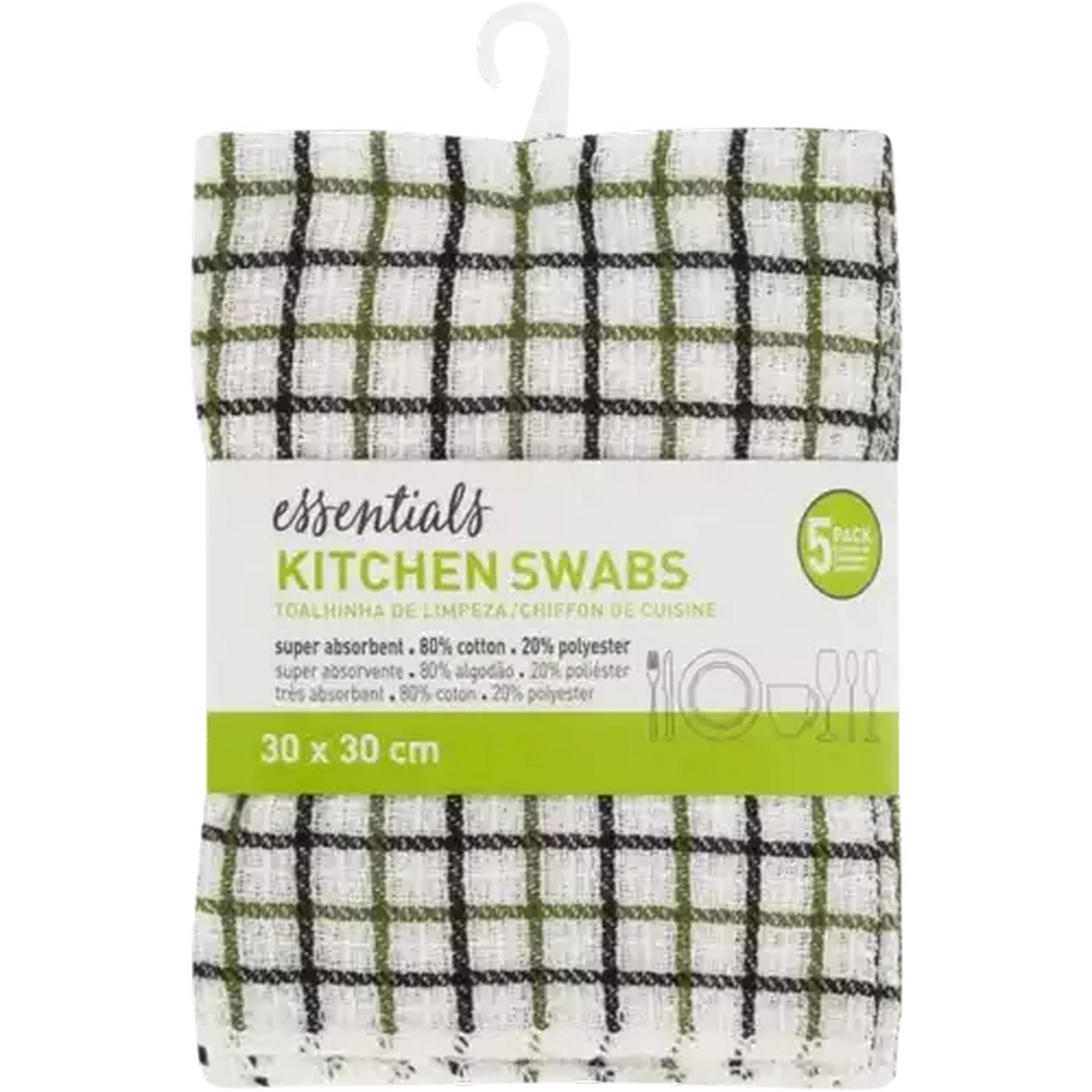 Shoprite ZA | Essentials Kitchen Swabs 5-Pack