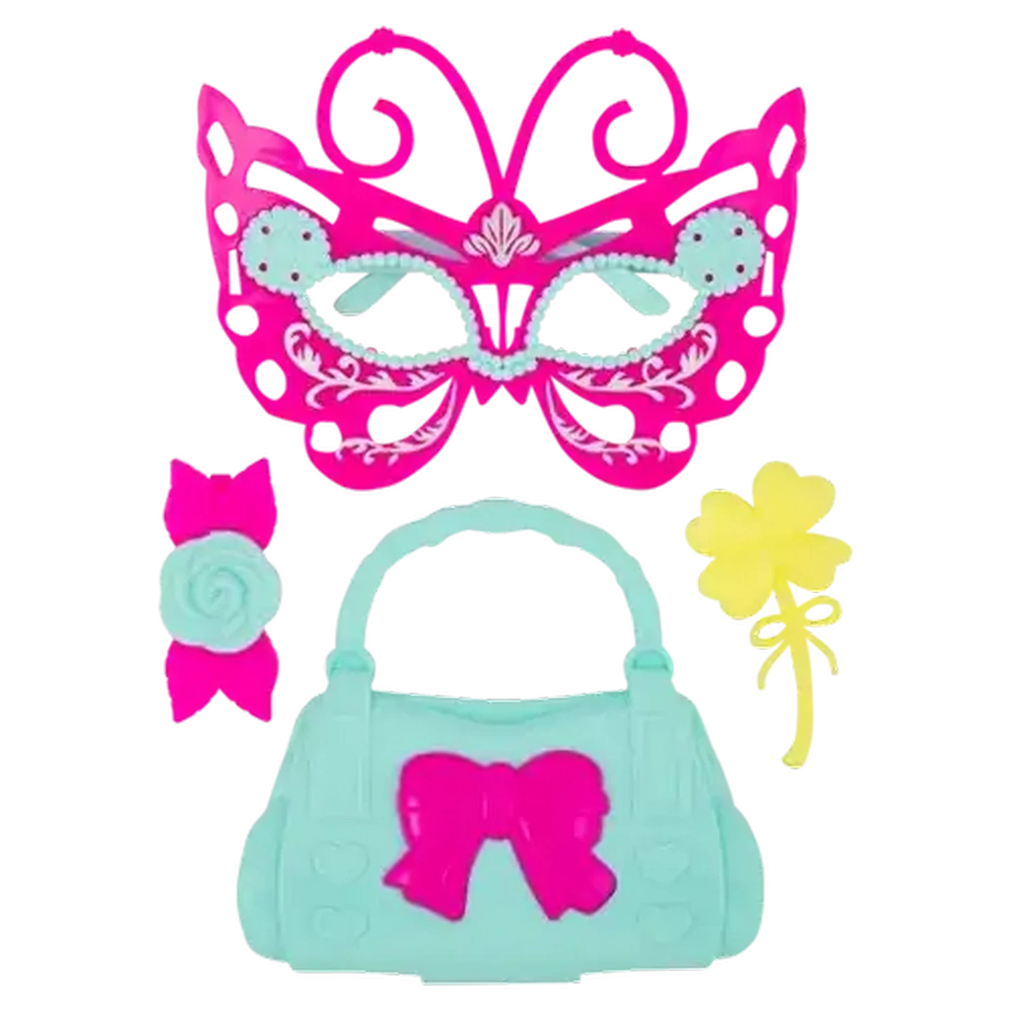 Image of Pretty Girls Mask With Bag Beauty Set 4 Piece