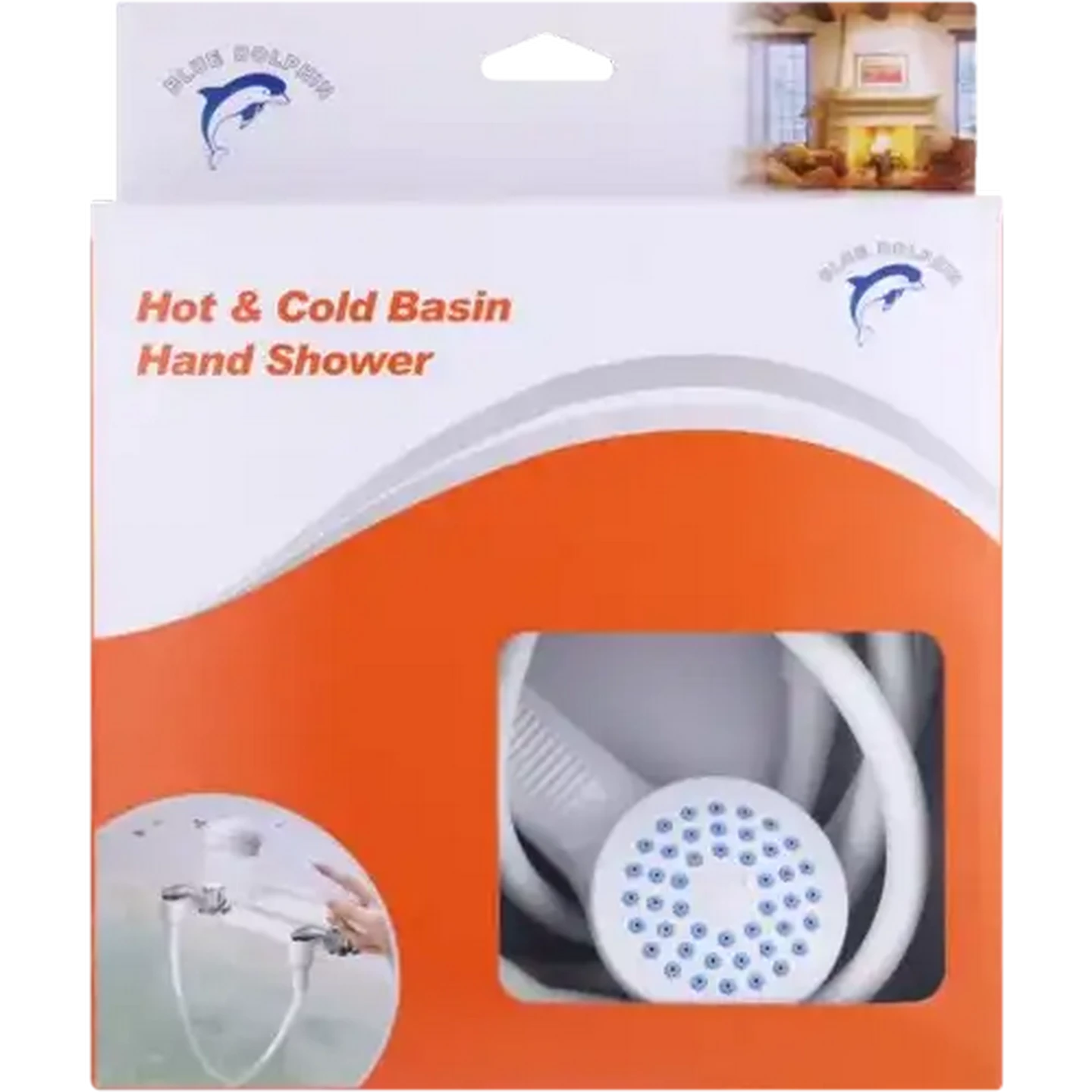 Checkers Sixty60 | Blue Dolphin White Hot & Cold Basin Hand Shower