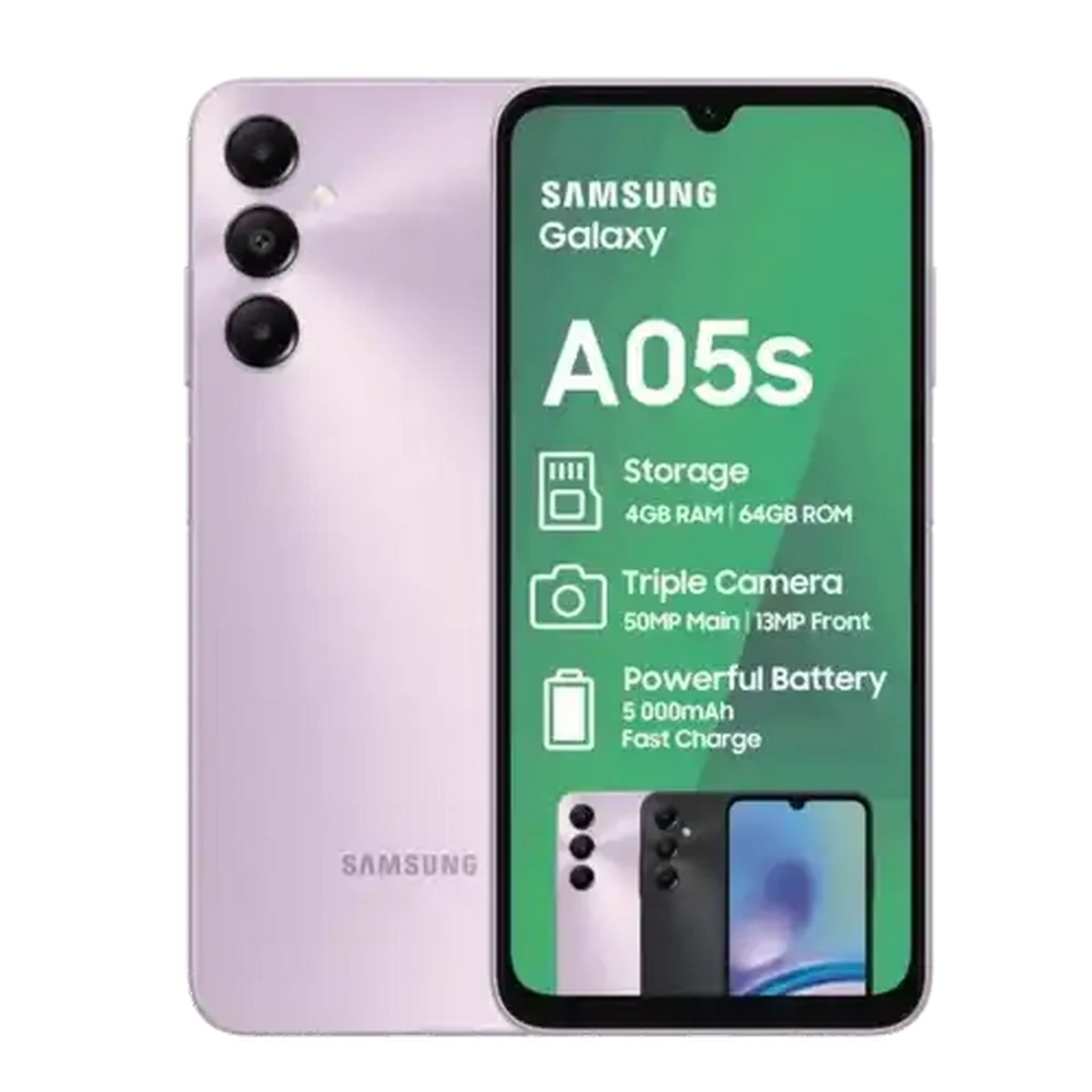 Checkers Sixty60 | Samsung Galaxy A05s Light Violet Dual SIM Cellphone