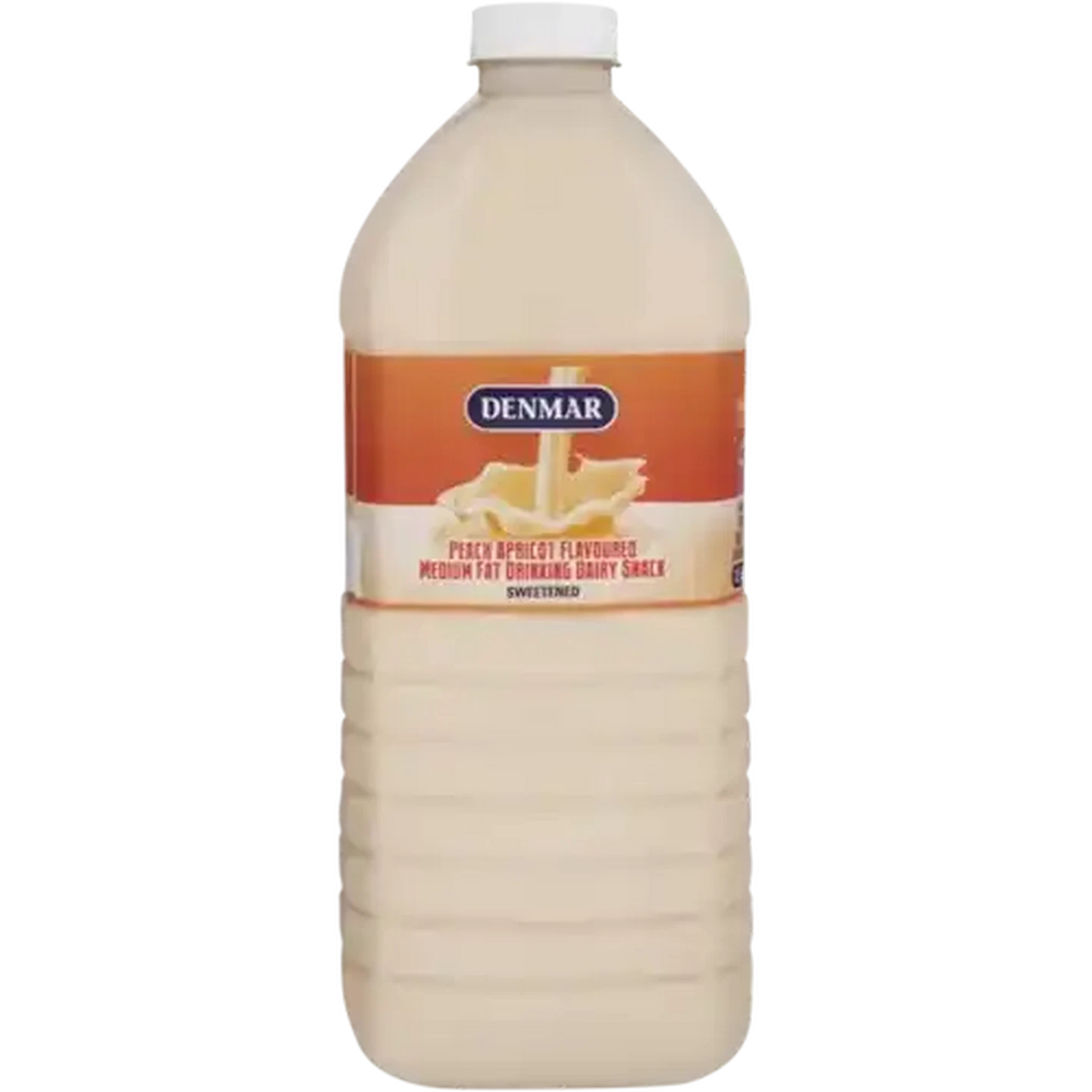 Image of Denmar Peach Apricot Flavoured Medium Fat Drinking Dairy Snack 2L