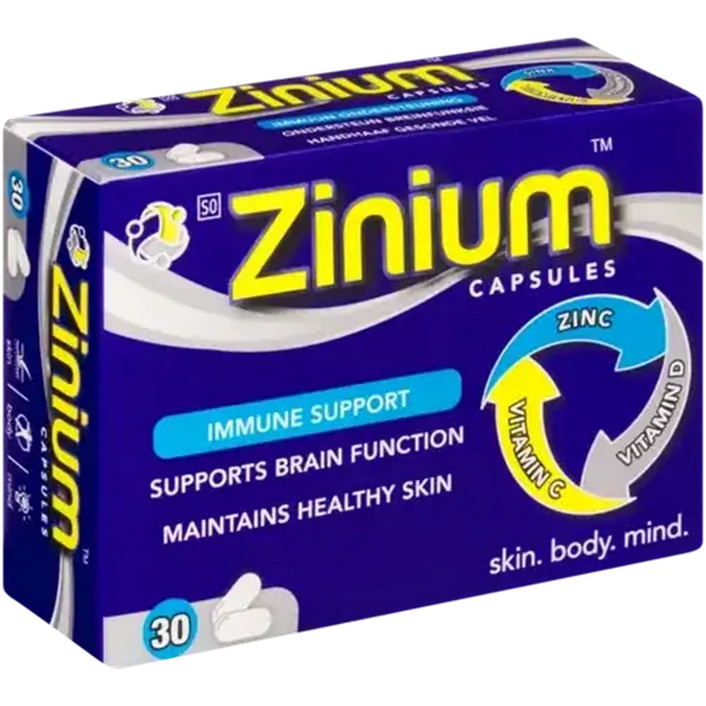 Checkers Sixty60 | Zinium Immune Support Capsules 30 Pack
