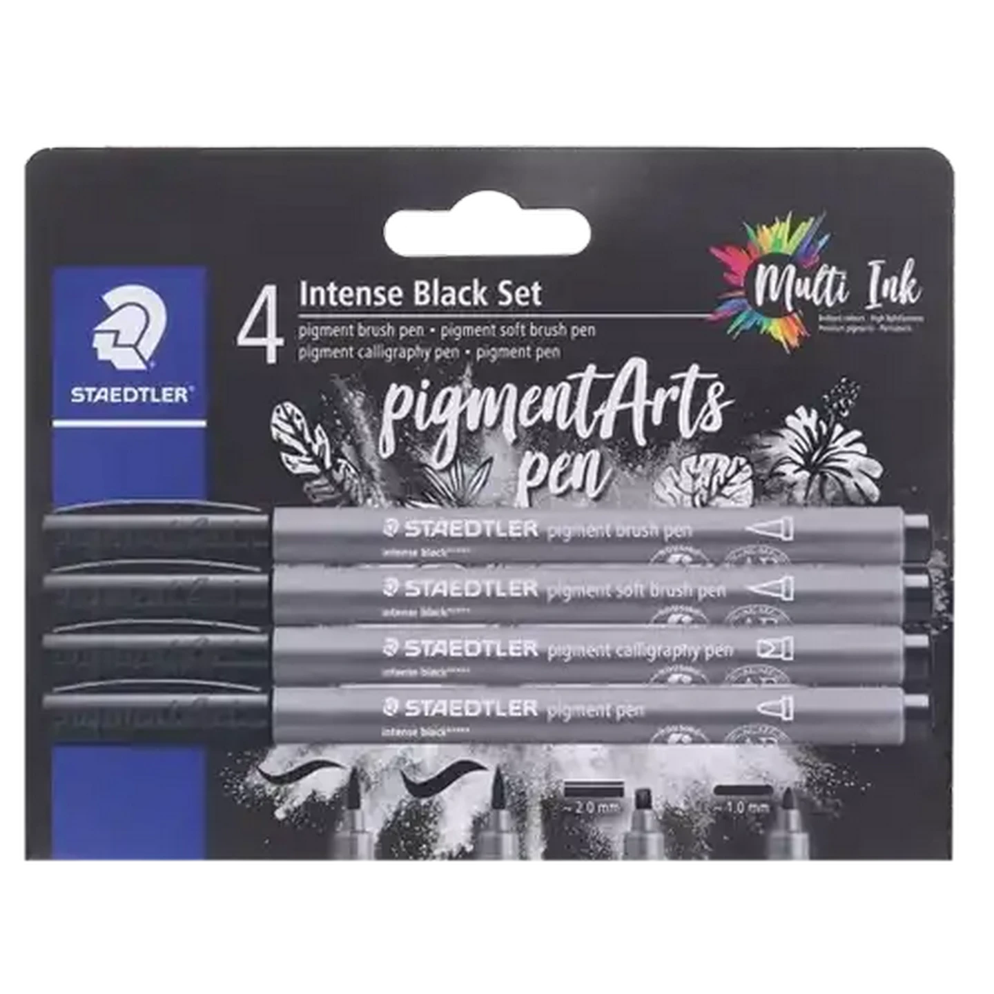 Checkers Sixty60 | Staedtler Black Pigment Pens Set 4-Pack 1mm-2mm