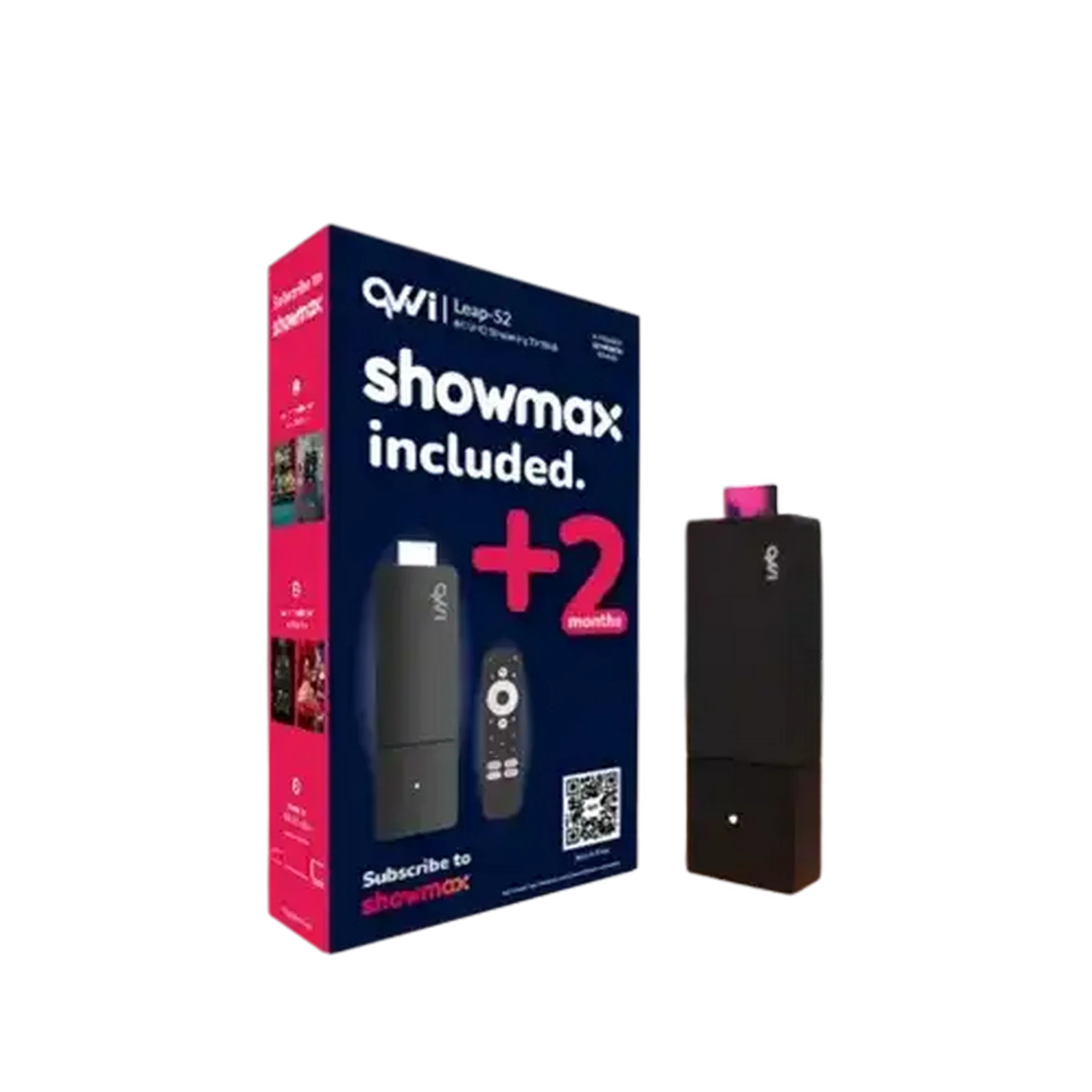 Checkers Sixty60 | QVWi Black 4K Google Streaming Stick Leap-S2