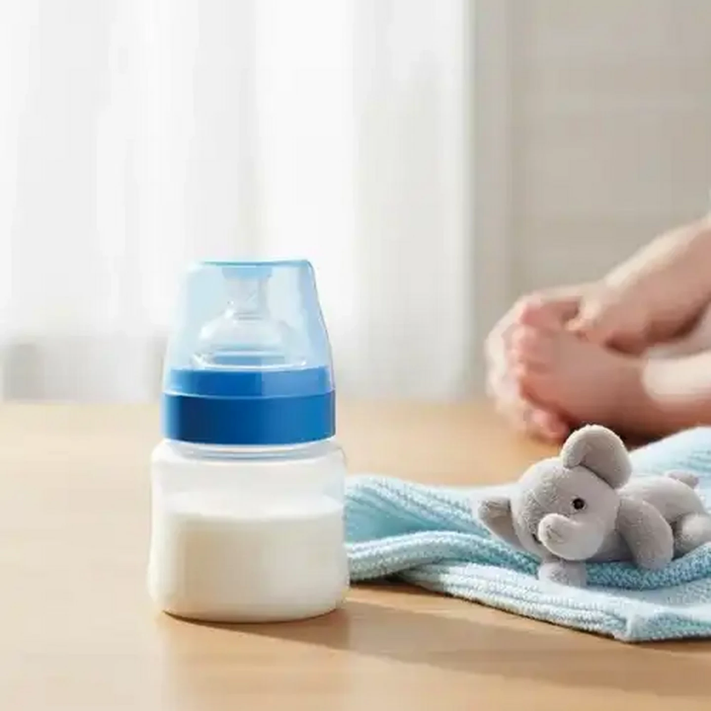 Image of Jolly Tots Basics Wideneck Bottle 125ml (Colour May Vary)