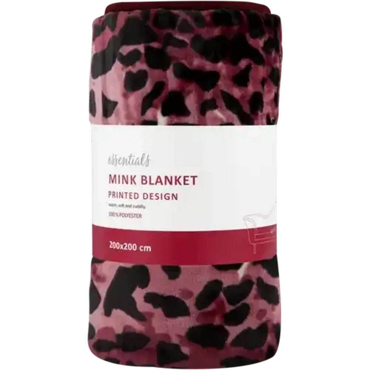 Checkers Sixty60 | Essentials Mink Blanket 2000mm x 2000mm (Design